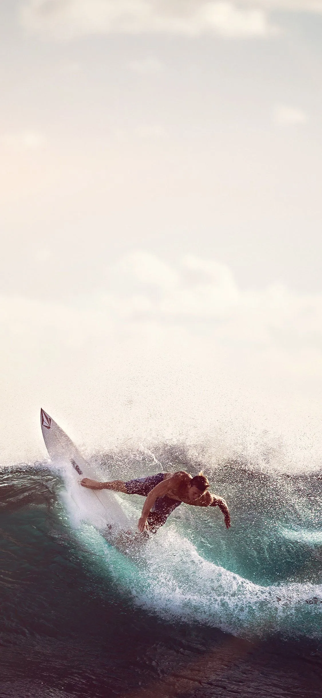 sea wave sports summer man flare