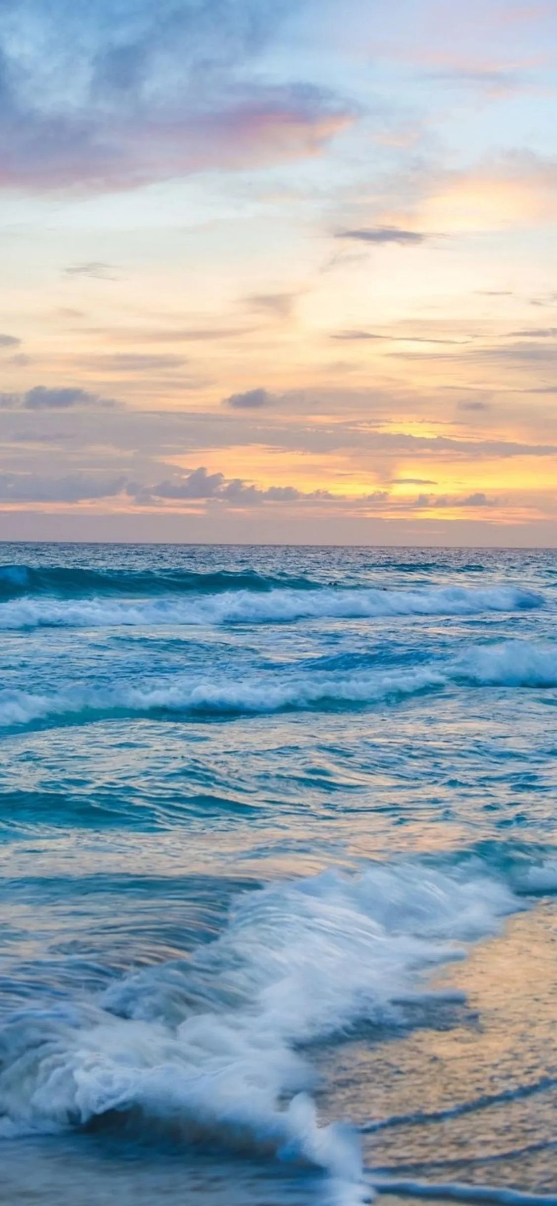 Ocean Waves at Sunset iPhone XS, iPhone 10, iPhone X , HD 4k Wallpaper, Image, Background, Photos and Picture