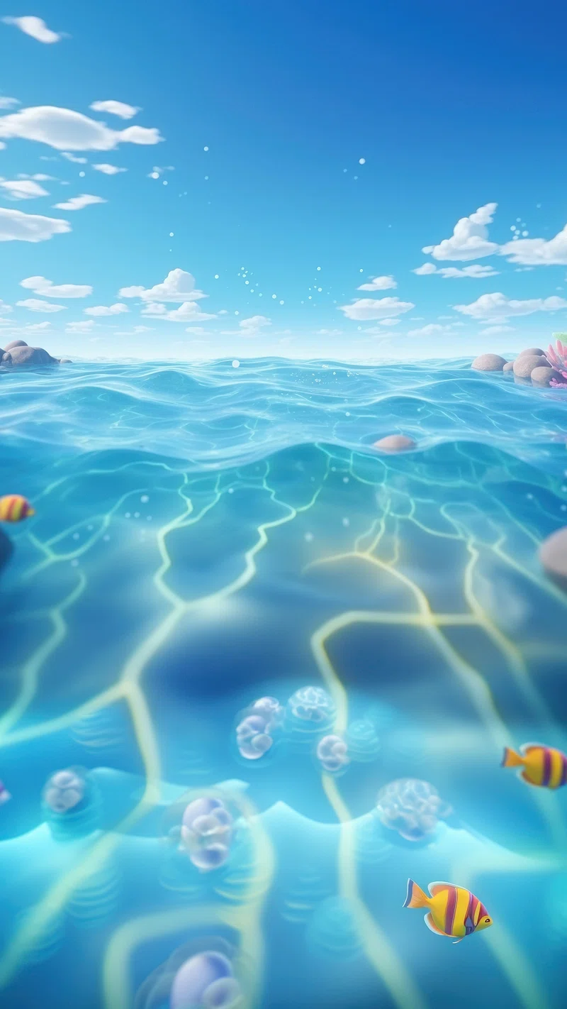 iPhone Wallpaper Blue Waves 4k Image Wallpaper