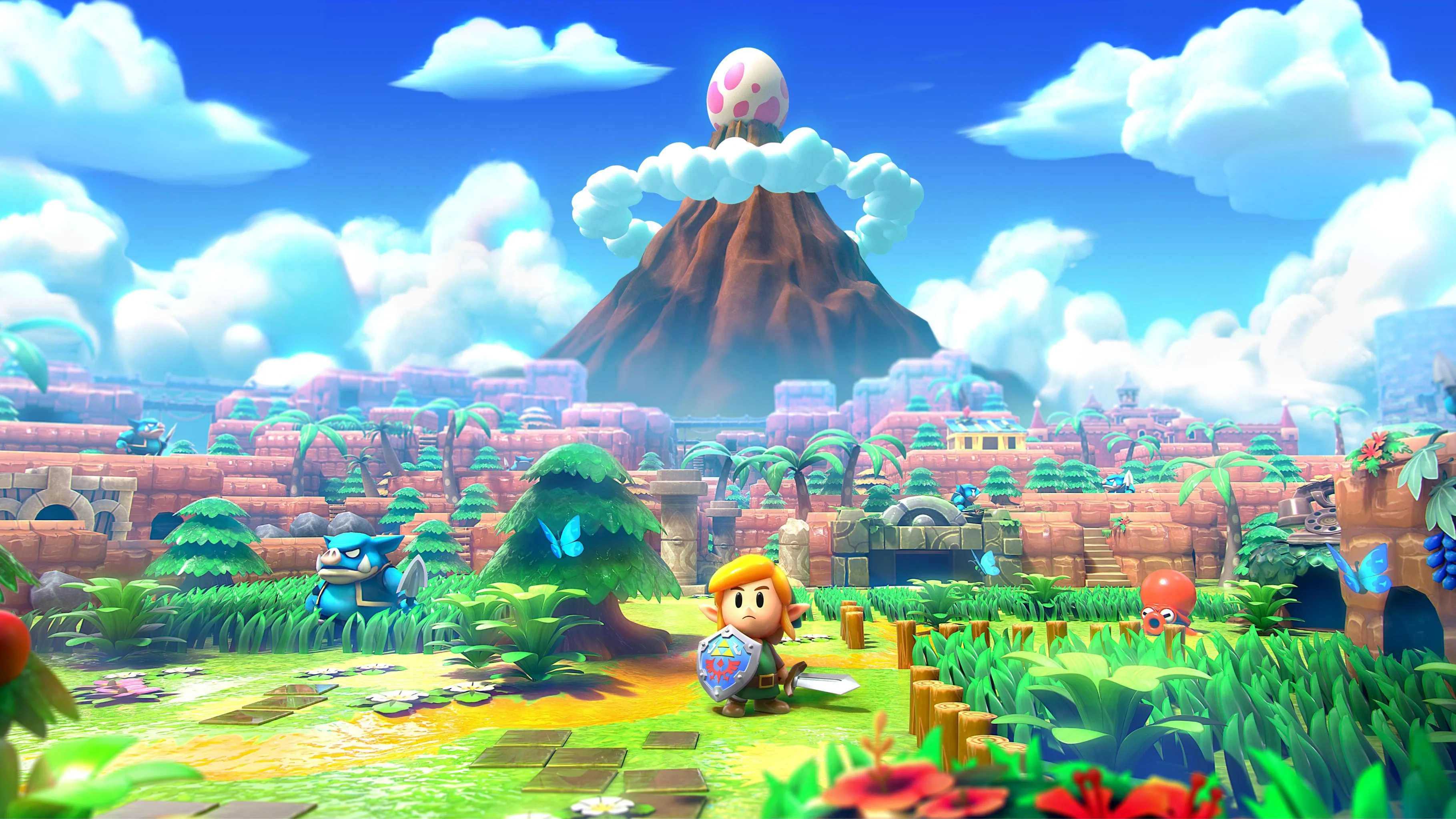 Desktop wallpaper: The Legend Of Zelda: Link's Awakening (Nintendo Switch), The Legend Of Zelda: Link's Awakening, Link, Video Game 4K free download for PC. 1532783