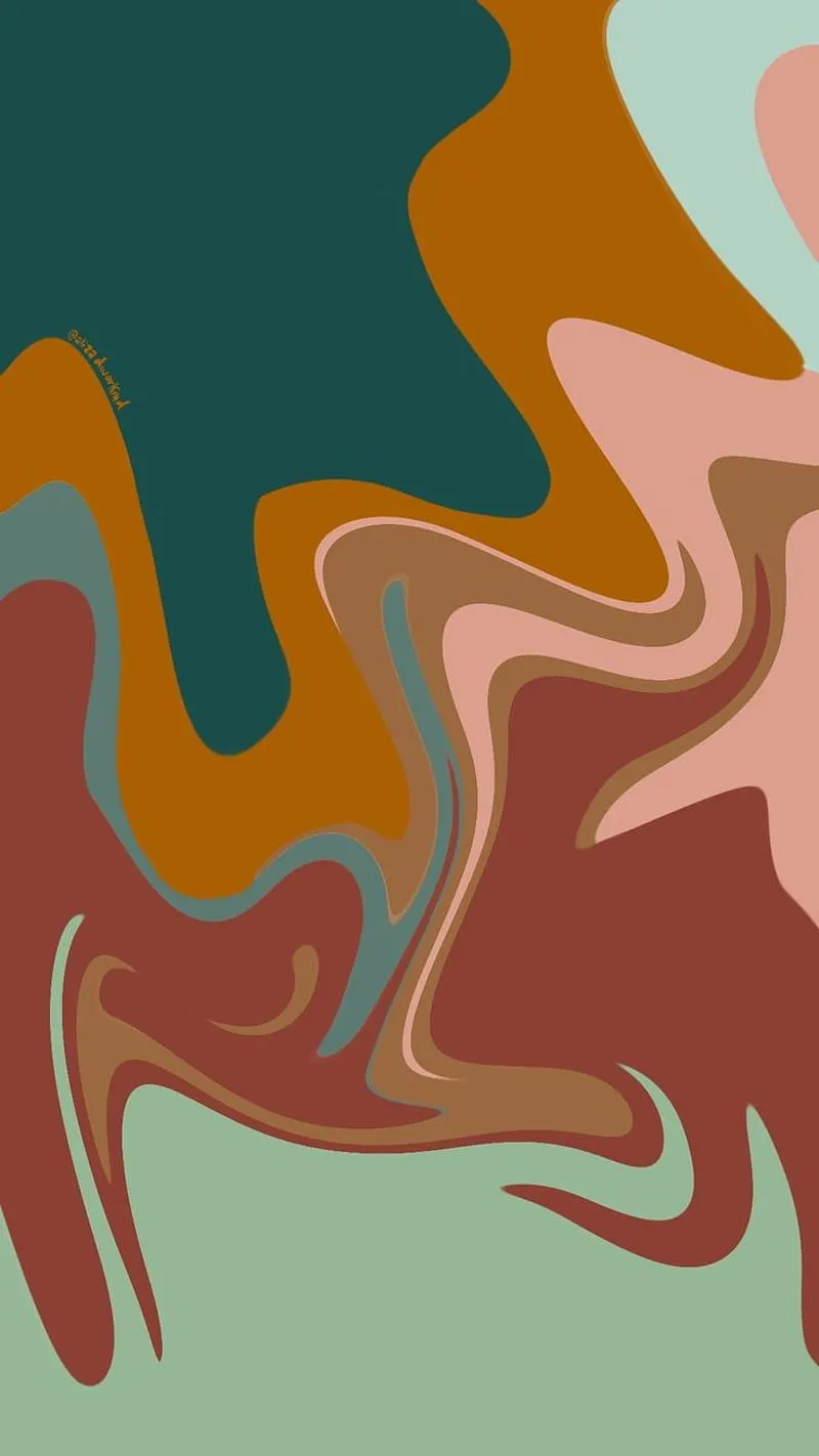 Colourful + Abstract Aesthetic & Lockscreen For iPhone and Androids. Cute fall, HD phone wallpaper
