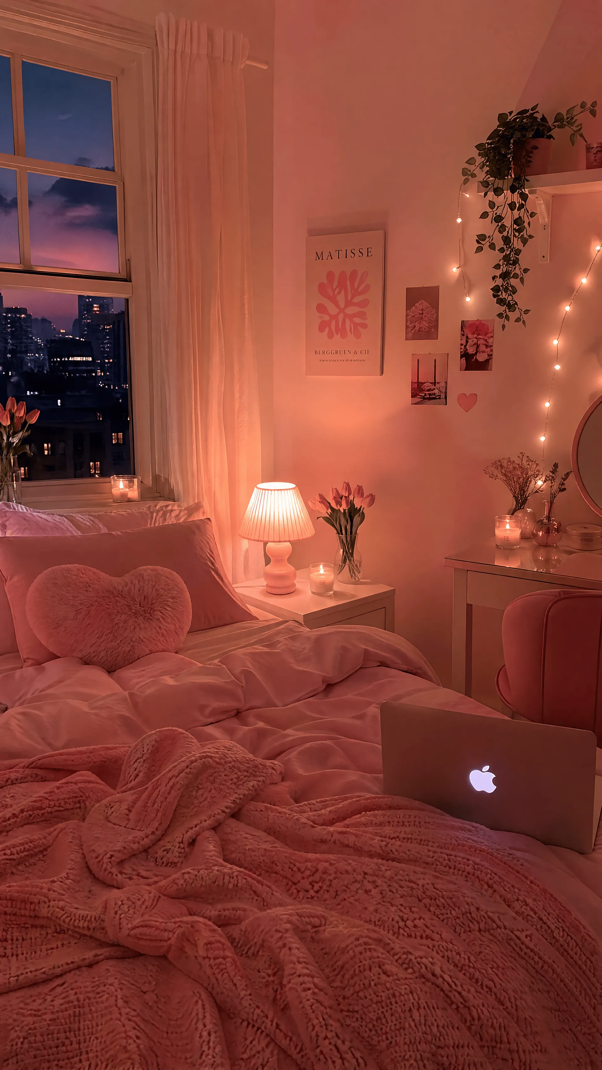 Blush Cozy Night