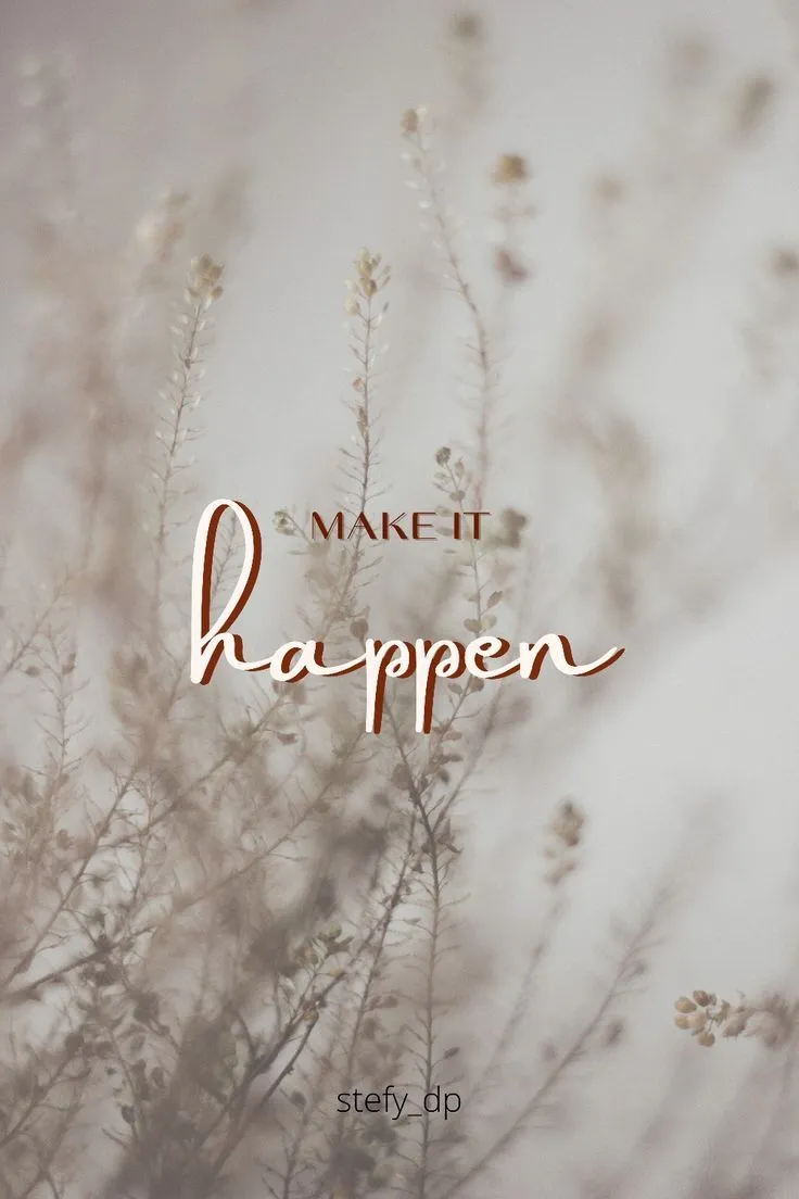 Neutral Aesthetic Phone Wallpaper Lockscreen. Quote Wallpaper