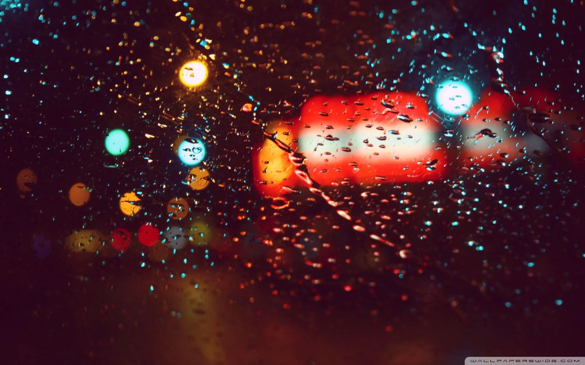 Rain Drops 4K UHD Wallpaper for UltraHD Desktop and TV, Dual Monitor, Smartphone and Tablet Devices