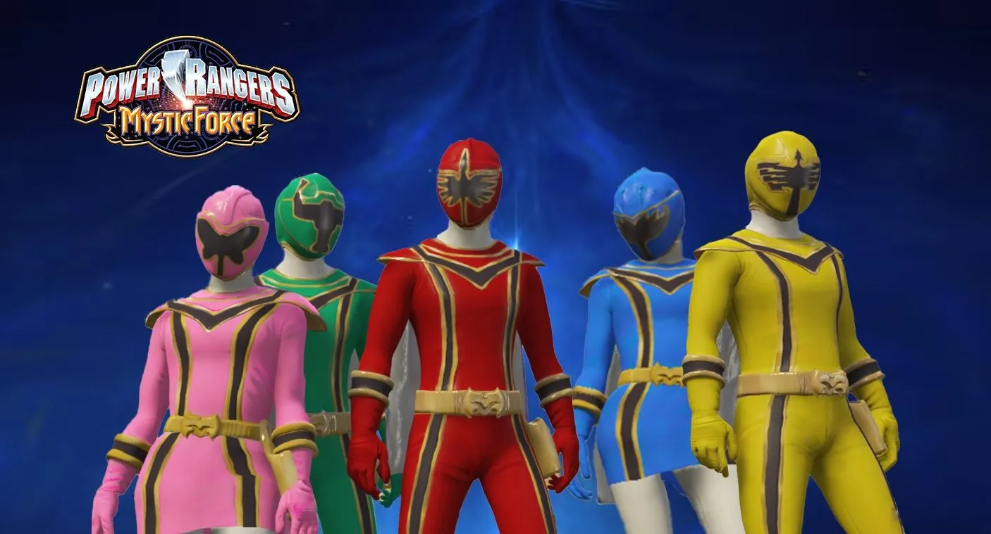 Power Rangers Mystic Force [Add On Peds]