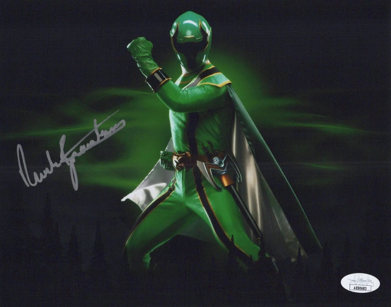 RICHARD BRANCATISANO Signed POWER RANGERS 8x10 Photo MYSTIC FORCE JSA COA Cert