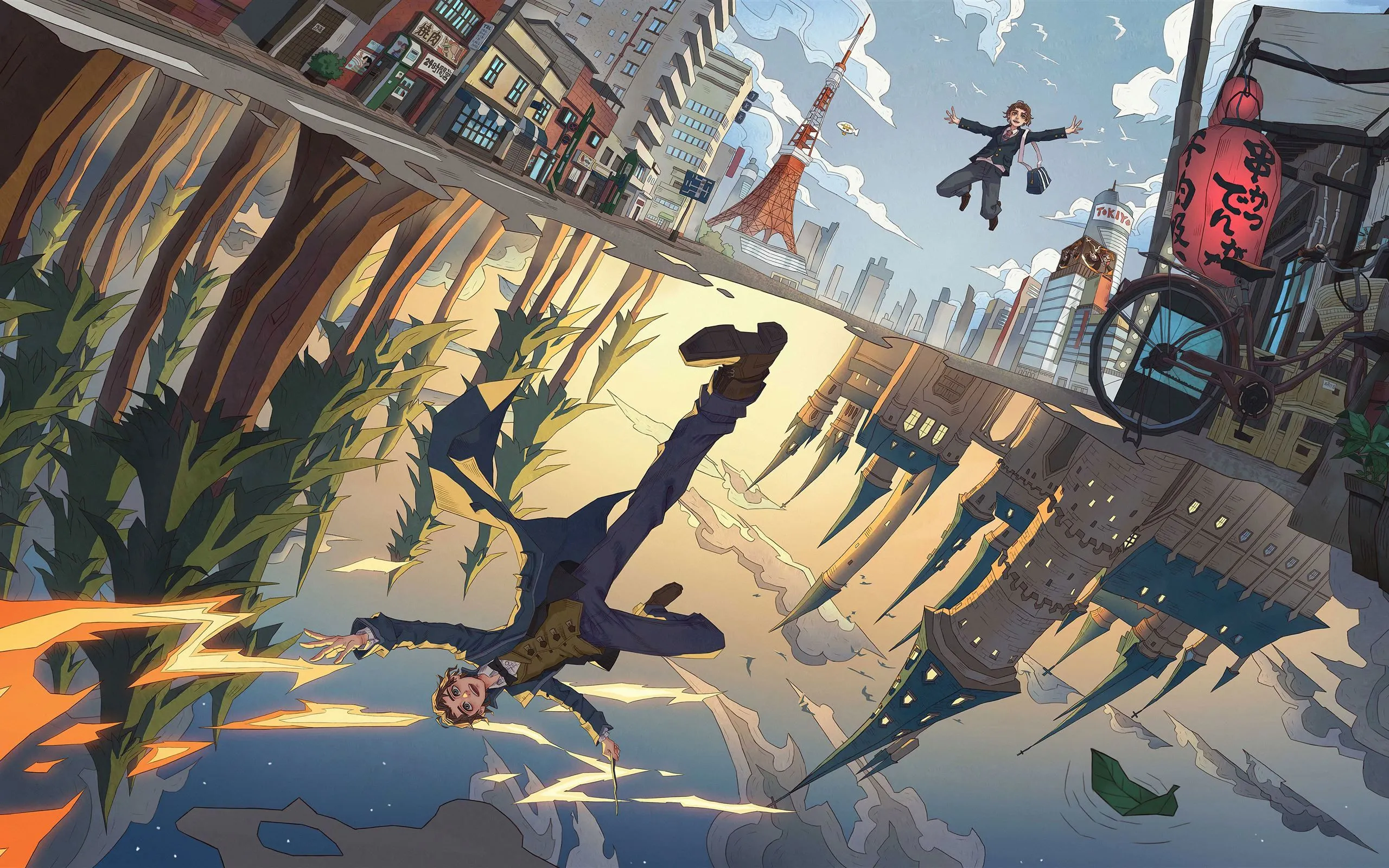 harry potter magic awakens illustration 5k MacBook Air Wallpaper Download