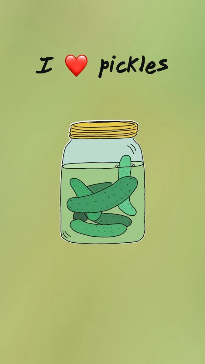 Pickles background. Pickle background, Pickle picture, Preppy quotes