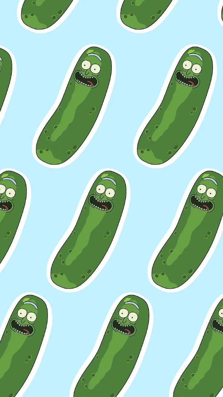 Vector Image of Pickle Rick