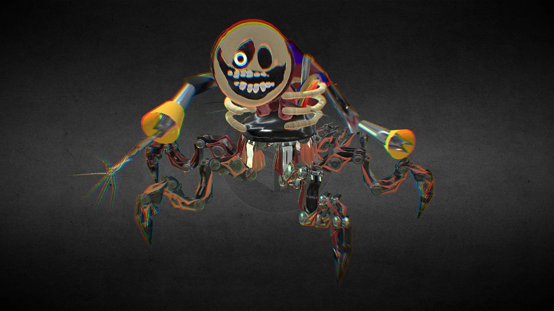 The Prototype 1006 Playtime 5 (FANMODEL) Free 3D Model By Carrotorange [69e29a0]