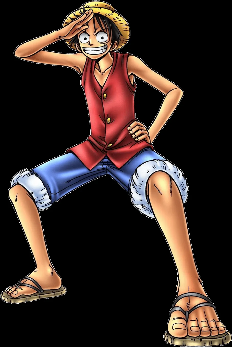 Download One Piece Luffy Classic Pose