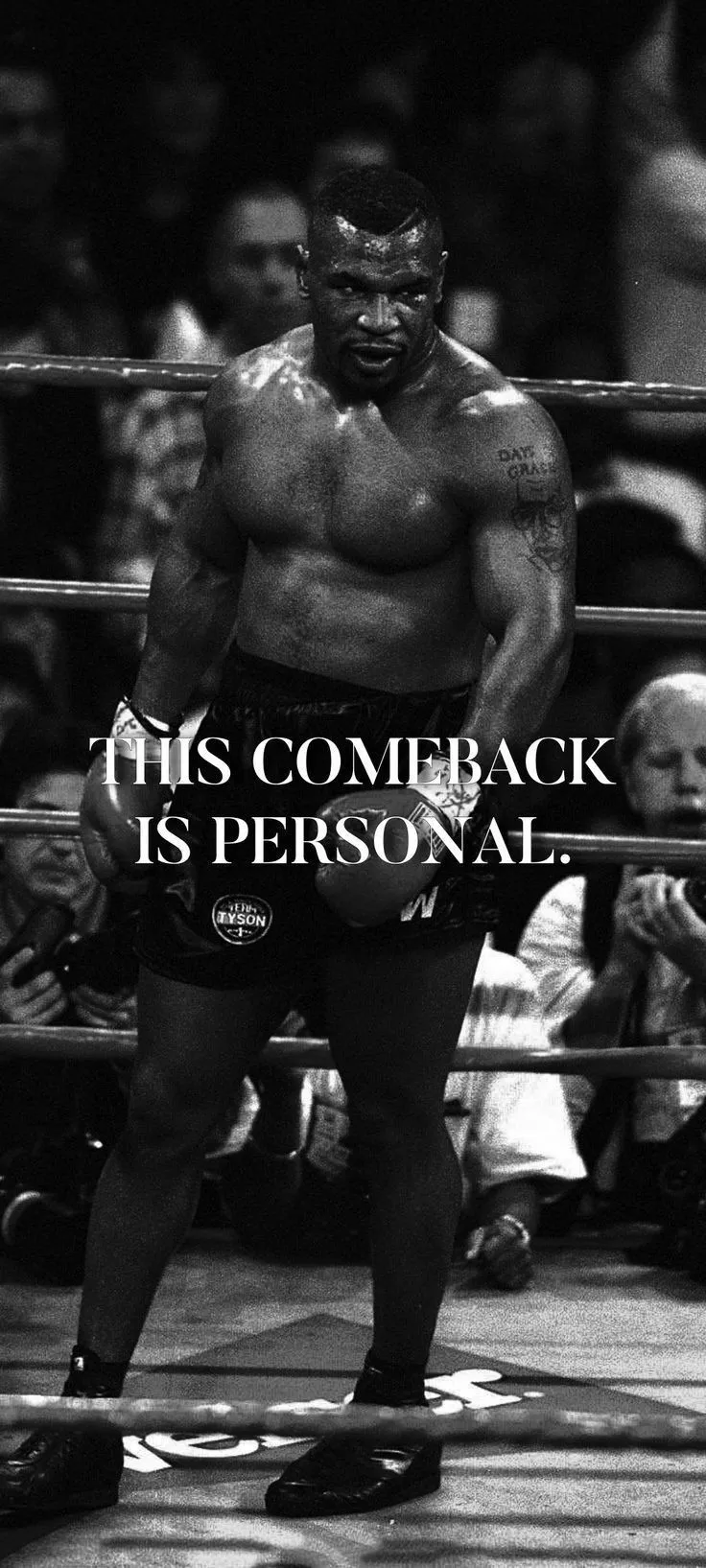 Iron mike wallpaper. Motivation phone wallpaper