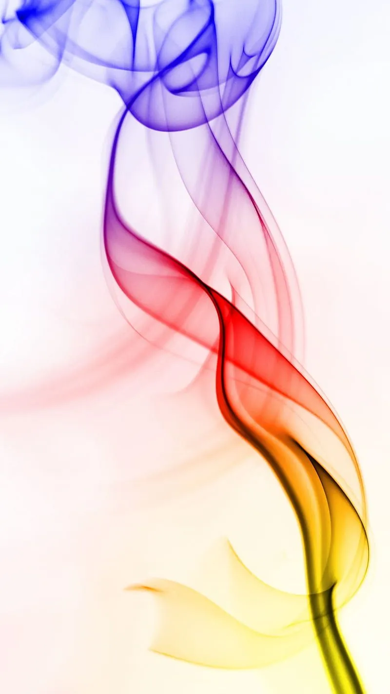 Smoke, shroud, colorful, bright, abstraction, HD phone wallpaper