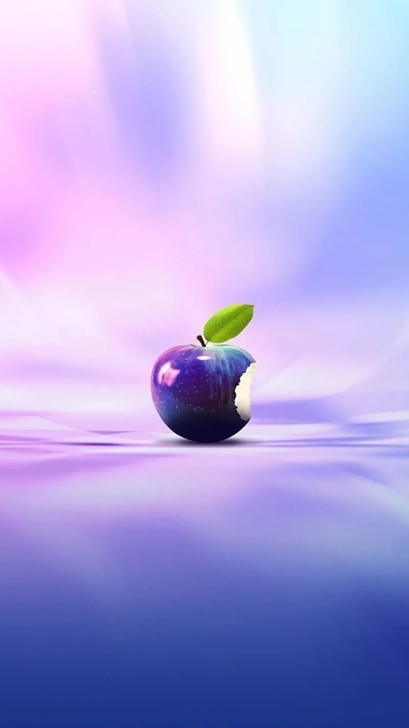 IPhone, apple, background, bright, HD phone wallpaper