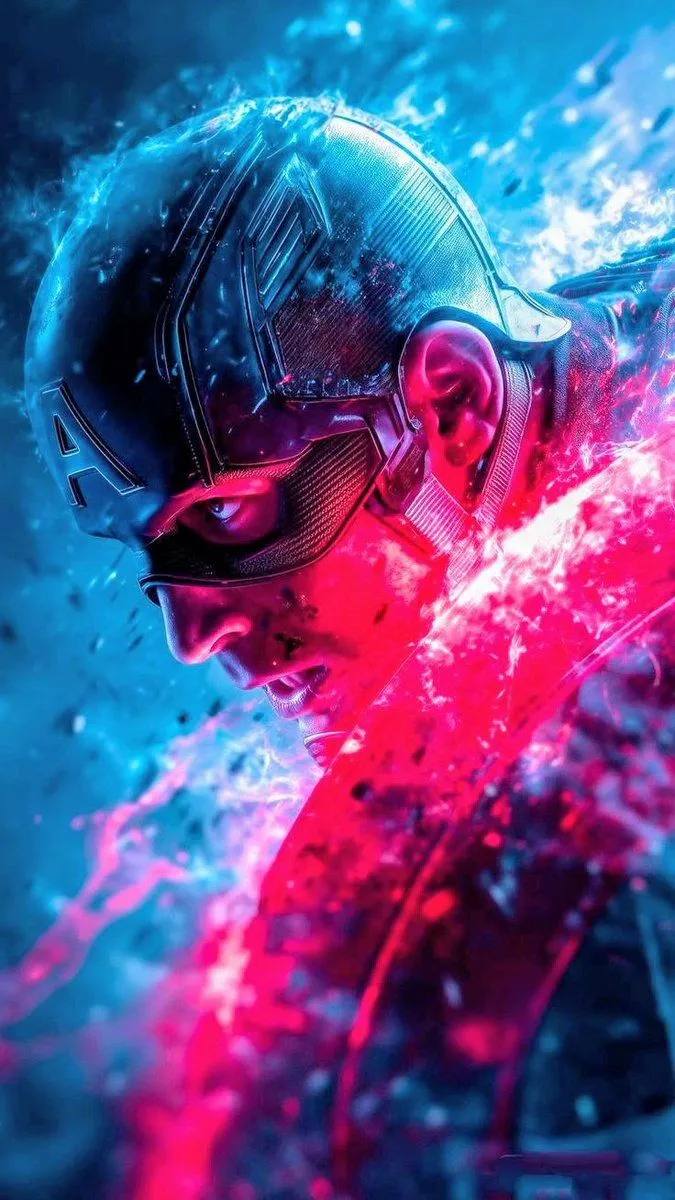 4K HD Android Lock Screen Wallpaper Need Tap Hold Load 8K iPhone iOS theme Captain America Marvel Studio