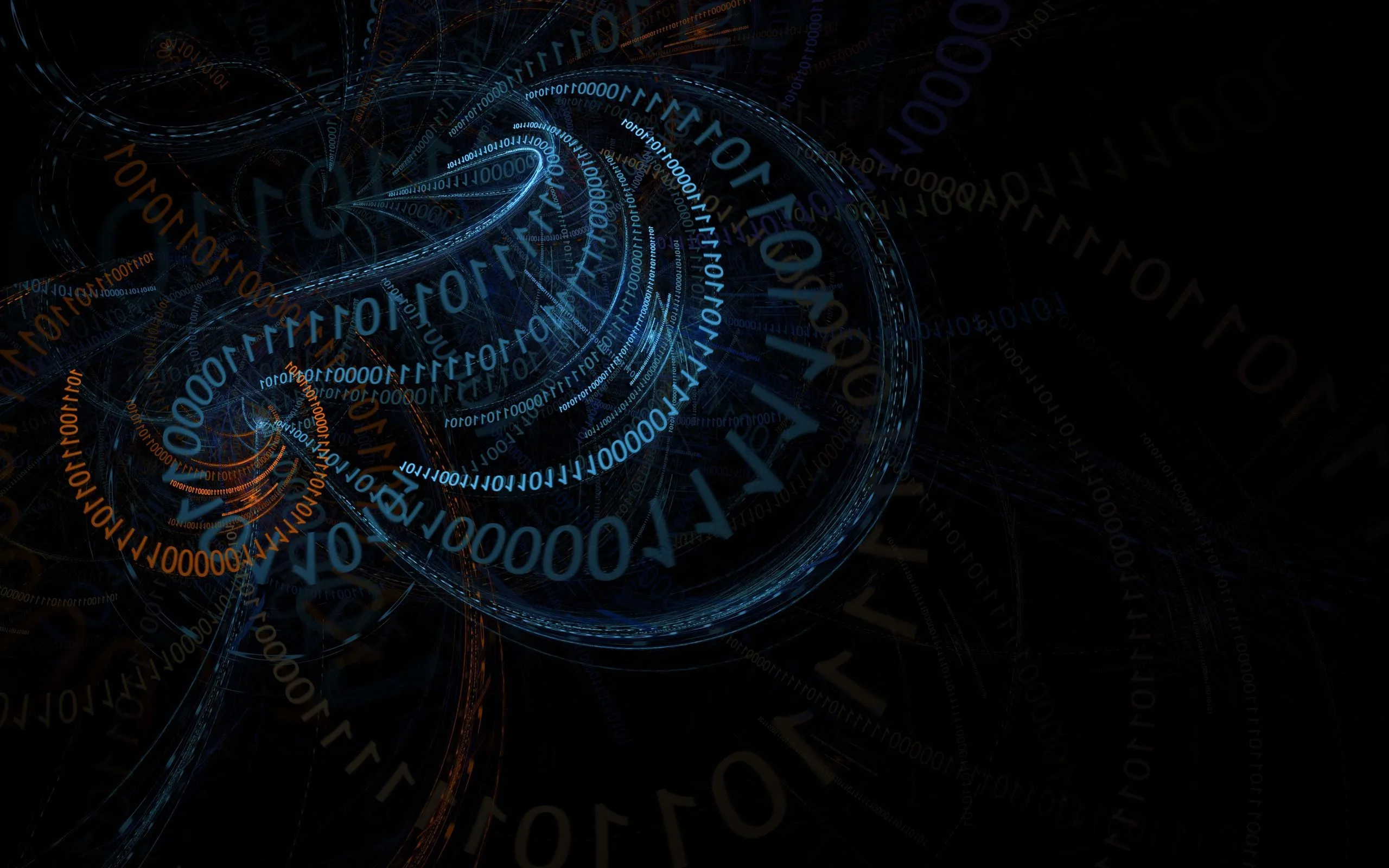 Download wallpaper 2560x1600 code, coding, binary code, abstract, patterns widescreen 16:10 HD background