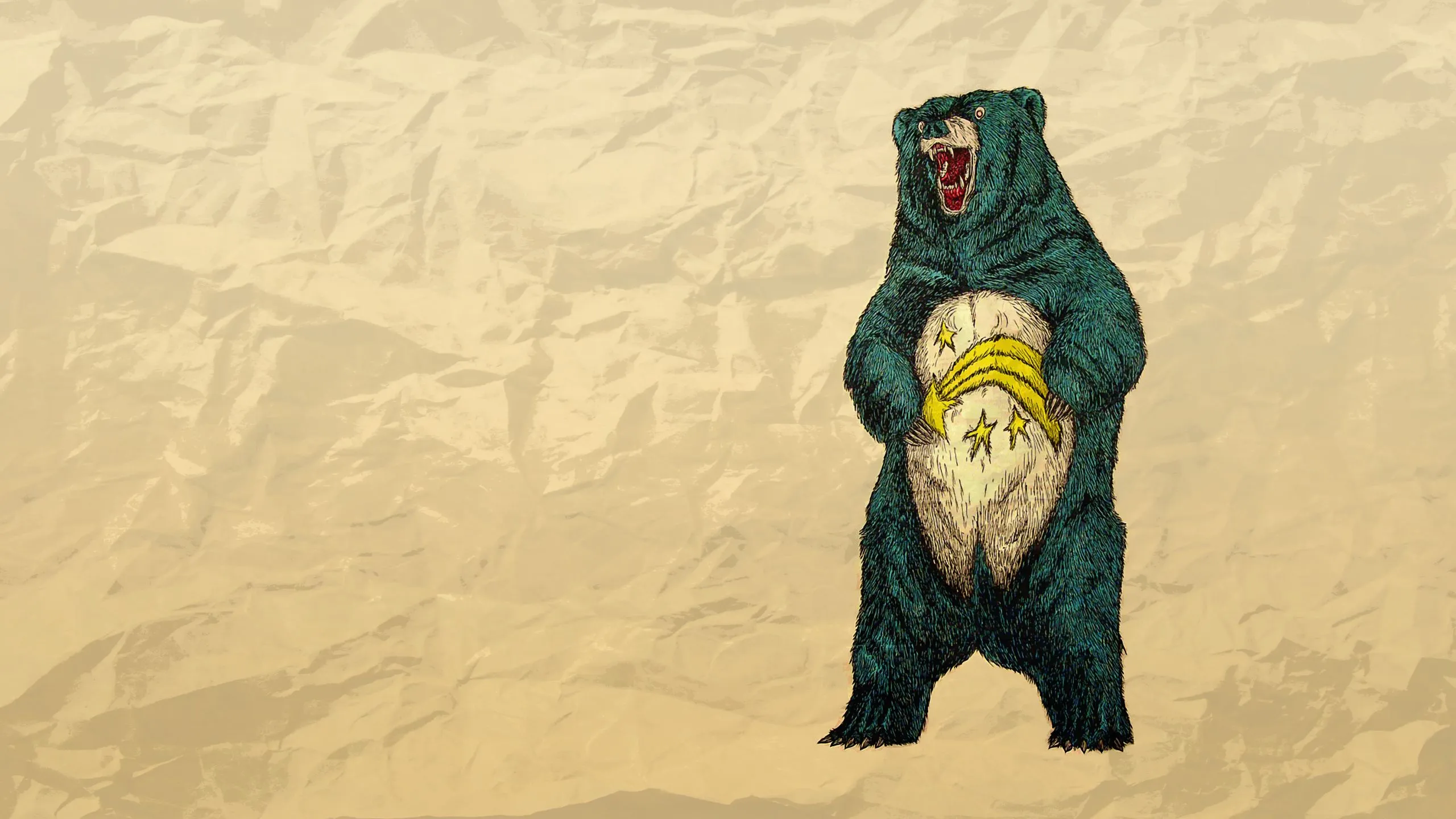 Free Grumpy Bear (Care Bears) 4K Wallpaper & Desktop HD Background for PC
