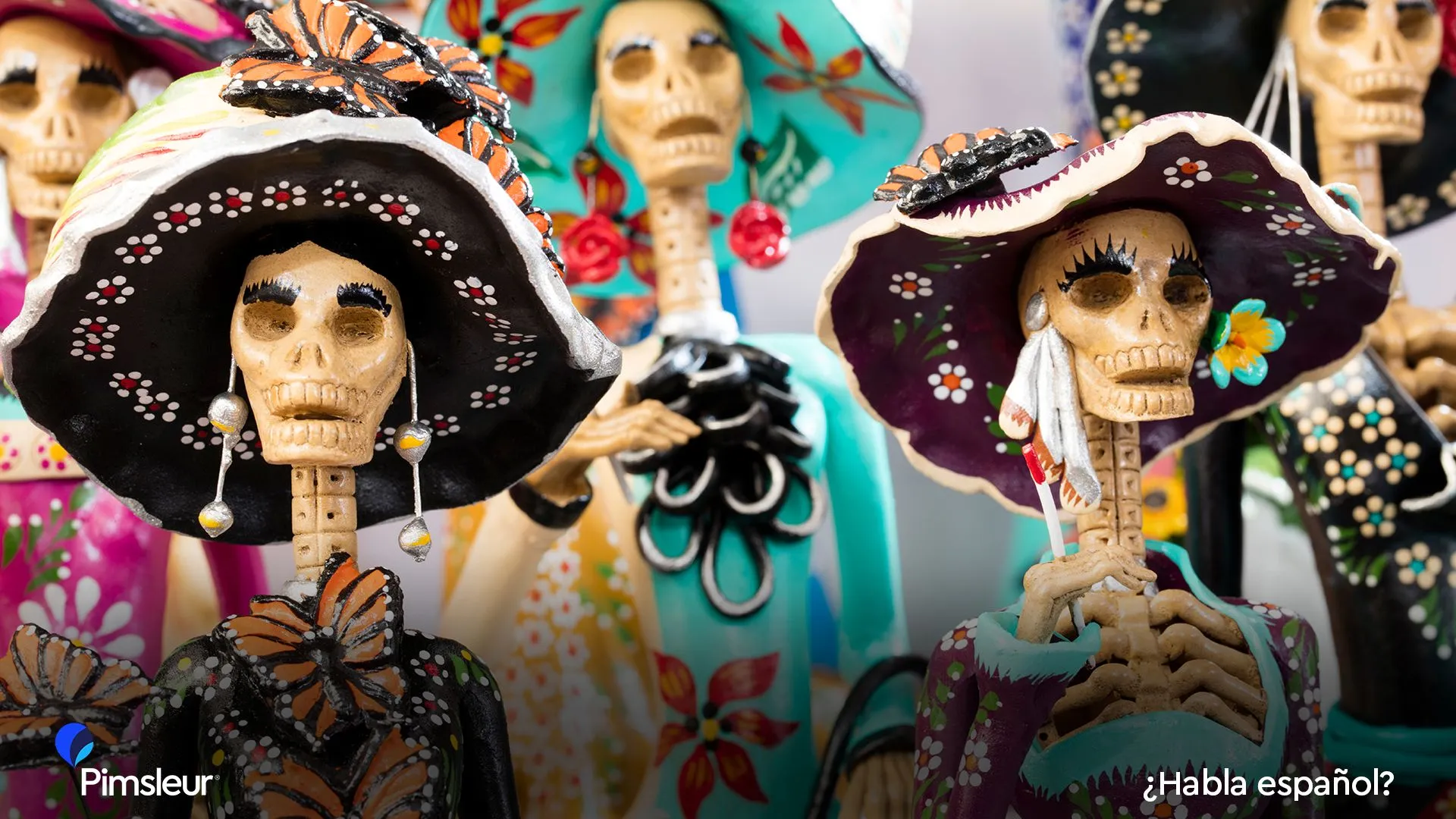 Zoom Background to Celebrate Day of the Dead and Halloween!. The Pimsleur Language Blog