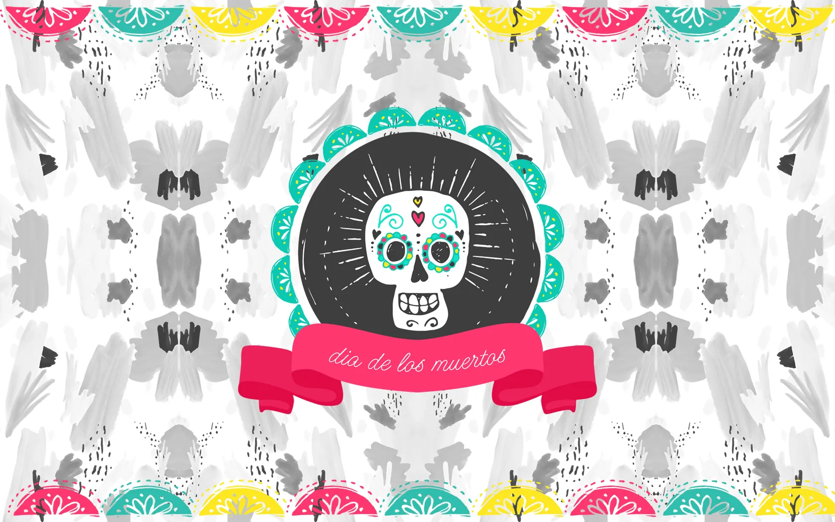 Wallpaper Dia De Los Muertos 1680×1050 02