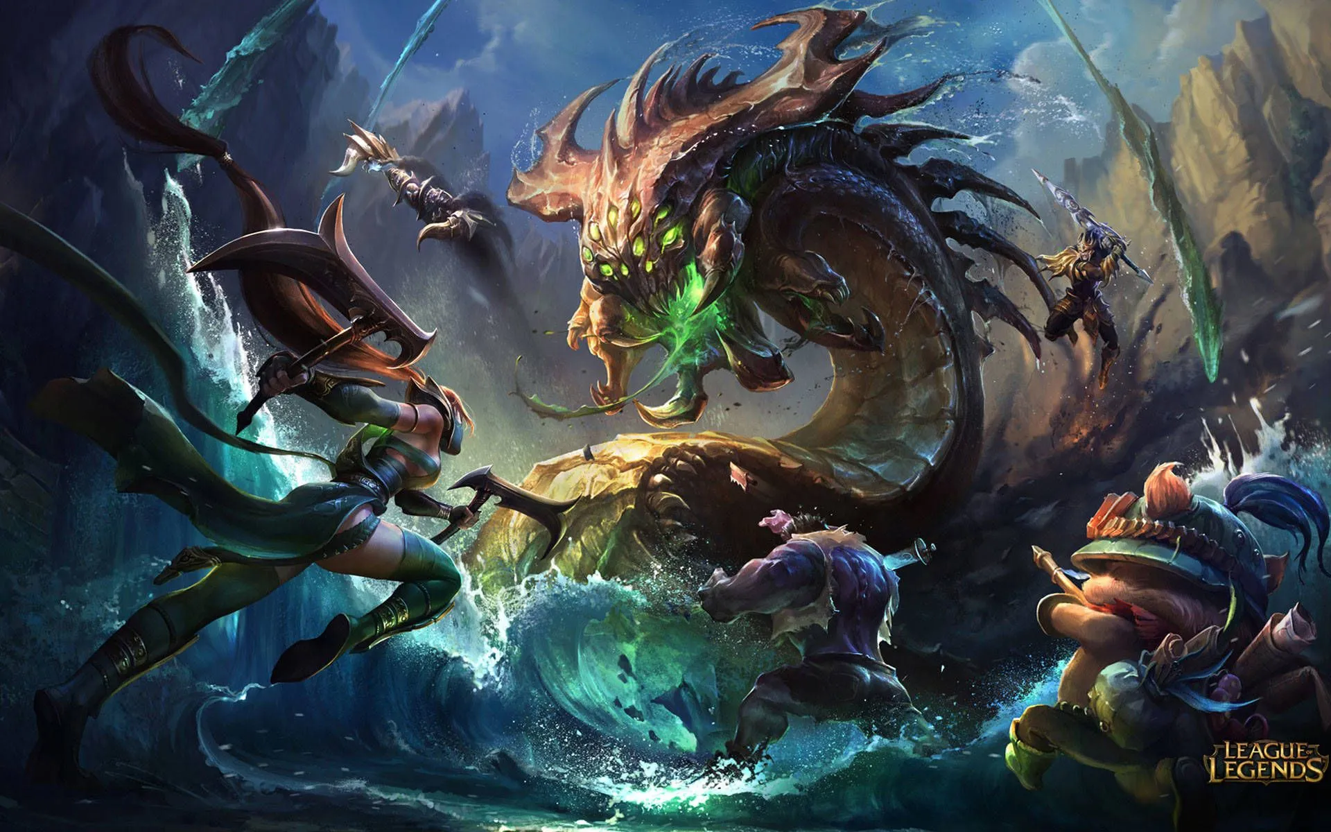 Download Action Packed Yasuo League Of Legends Desktop Wallpaper