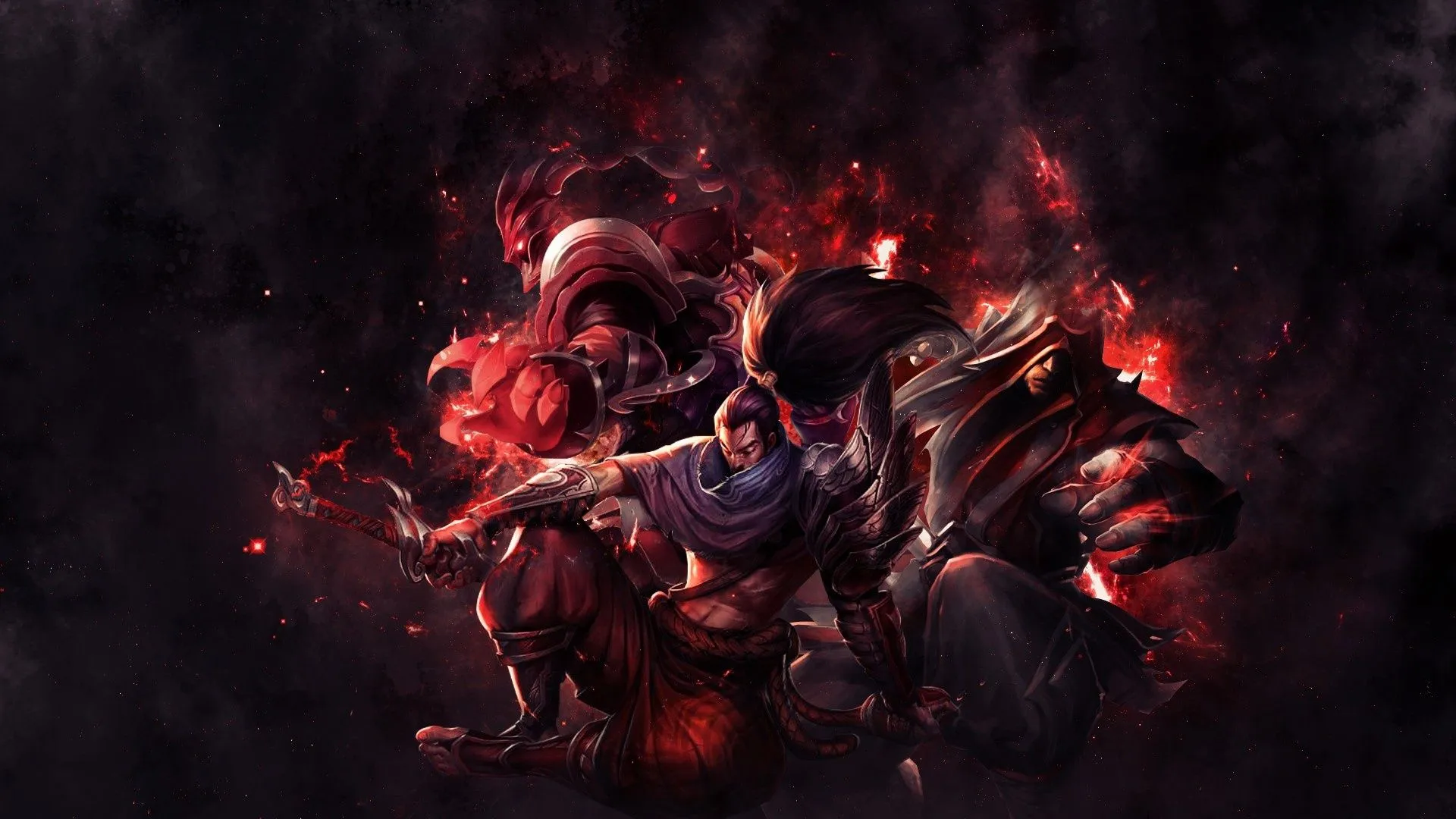 Wallpaper lights, weapons, the game, armor, game, characters, League of Legends, fan art for mobile and desktop, section игры, resolution 1920x1080