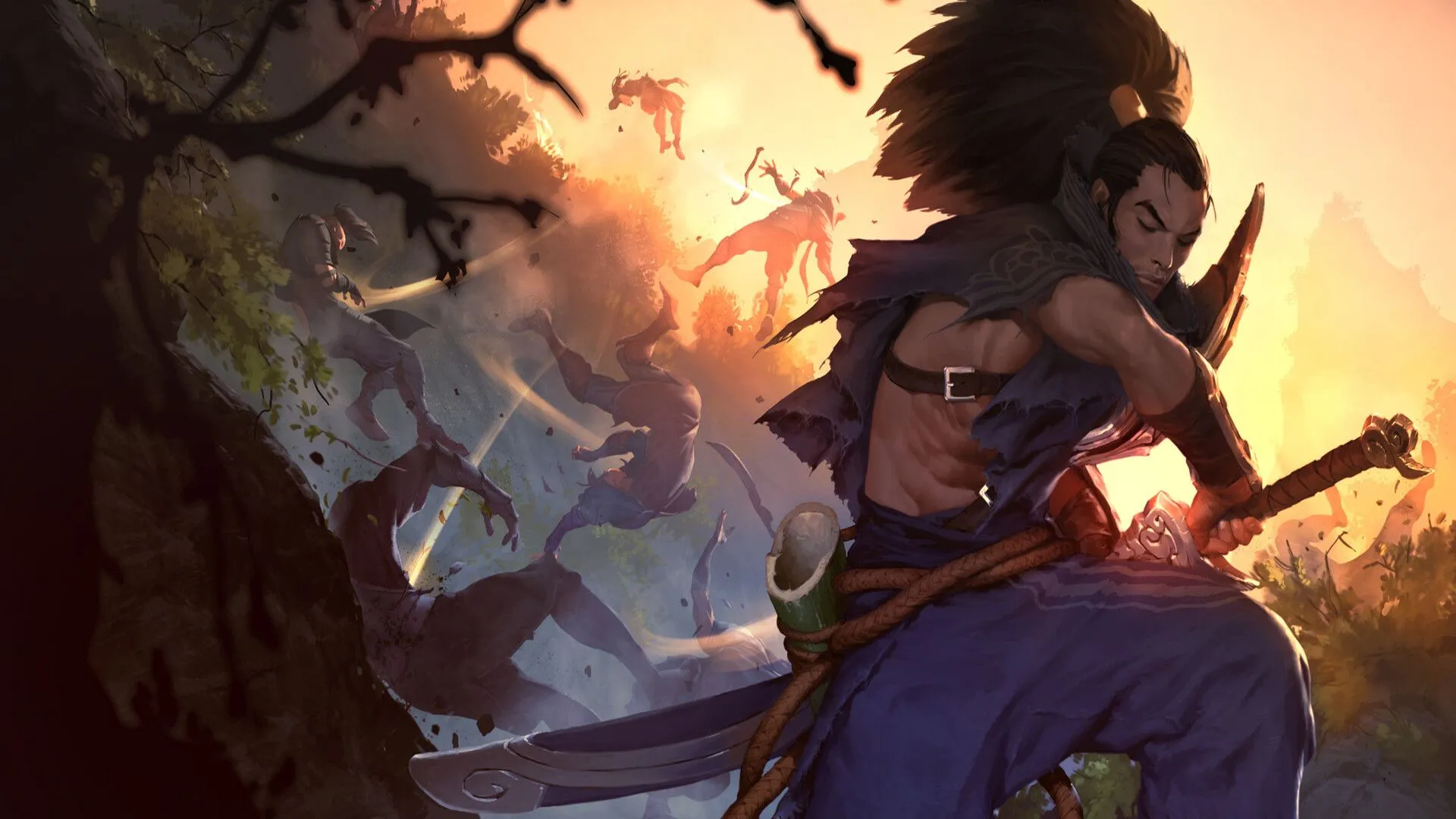 Desktop wallpaper: Video Game, Legends Of Runeterra, Yasuo (League Of Legends) 4K free download for PC. 961862