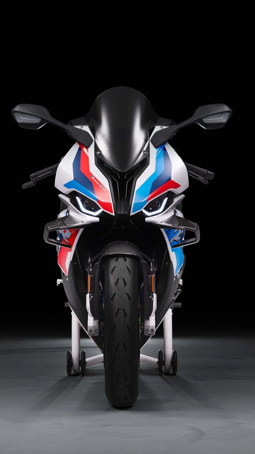 BMW M 1000 RR Wallpaper 4K, Black background, Superbikes
