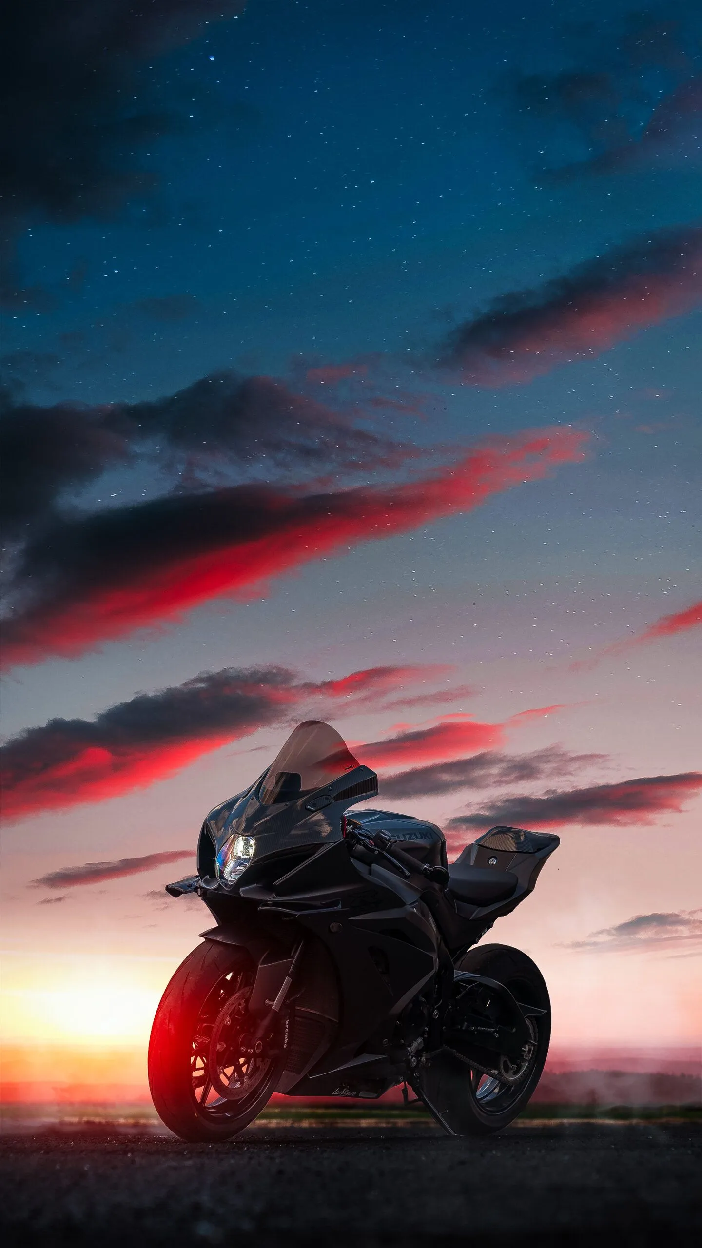 Classic GSXR1000 Sunset - @ballestaedits