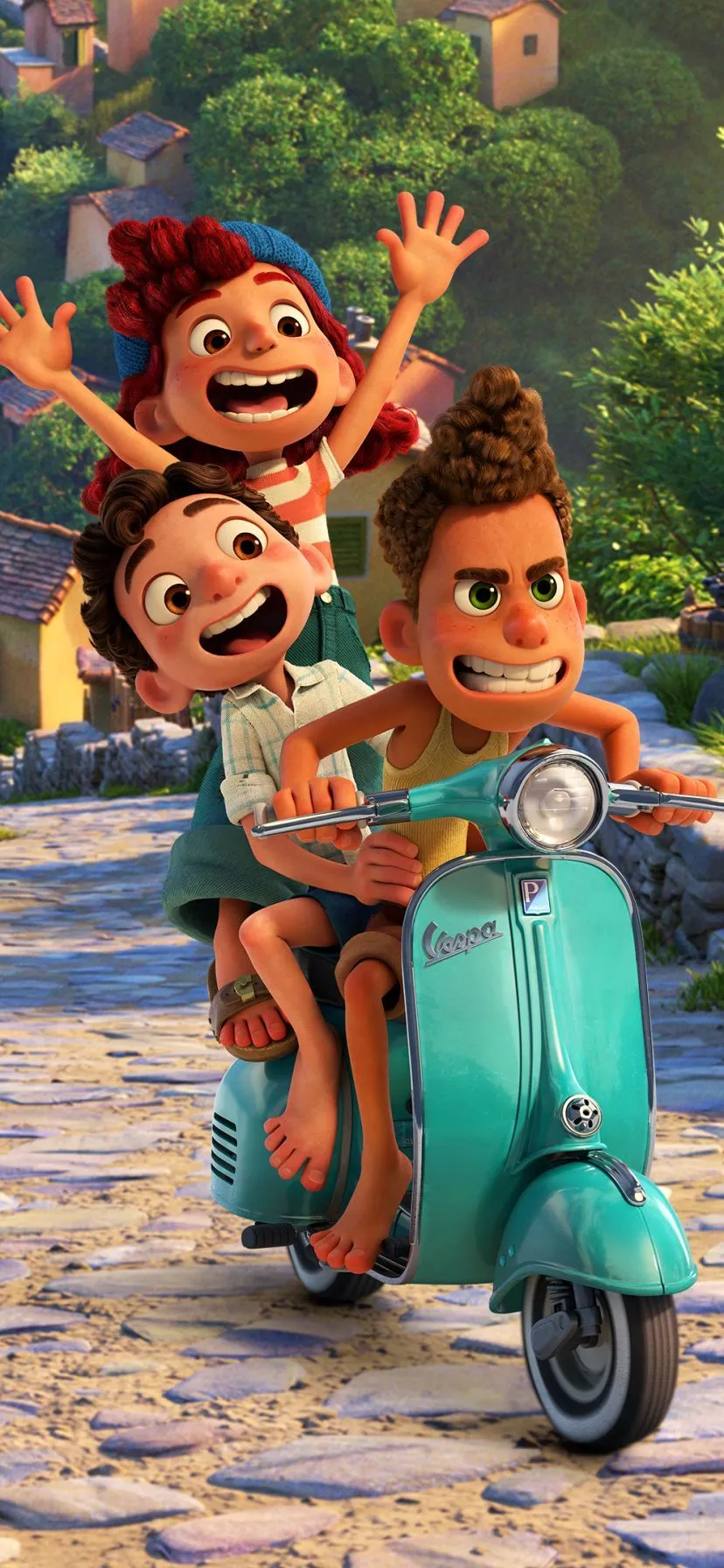 Phone wallpaper: Luca, Alberto Scorfano, Movie, Luca Paguro, Giulia Marcovaldo 1411234