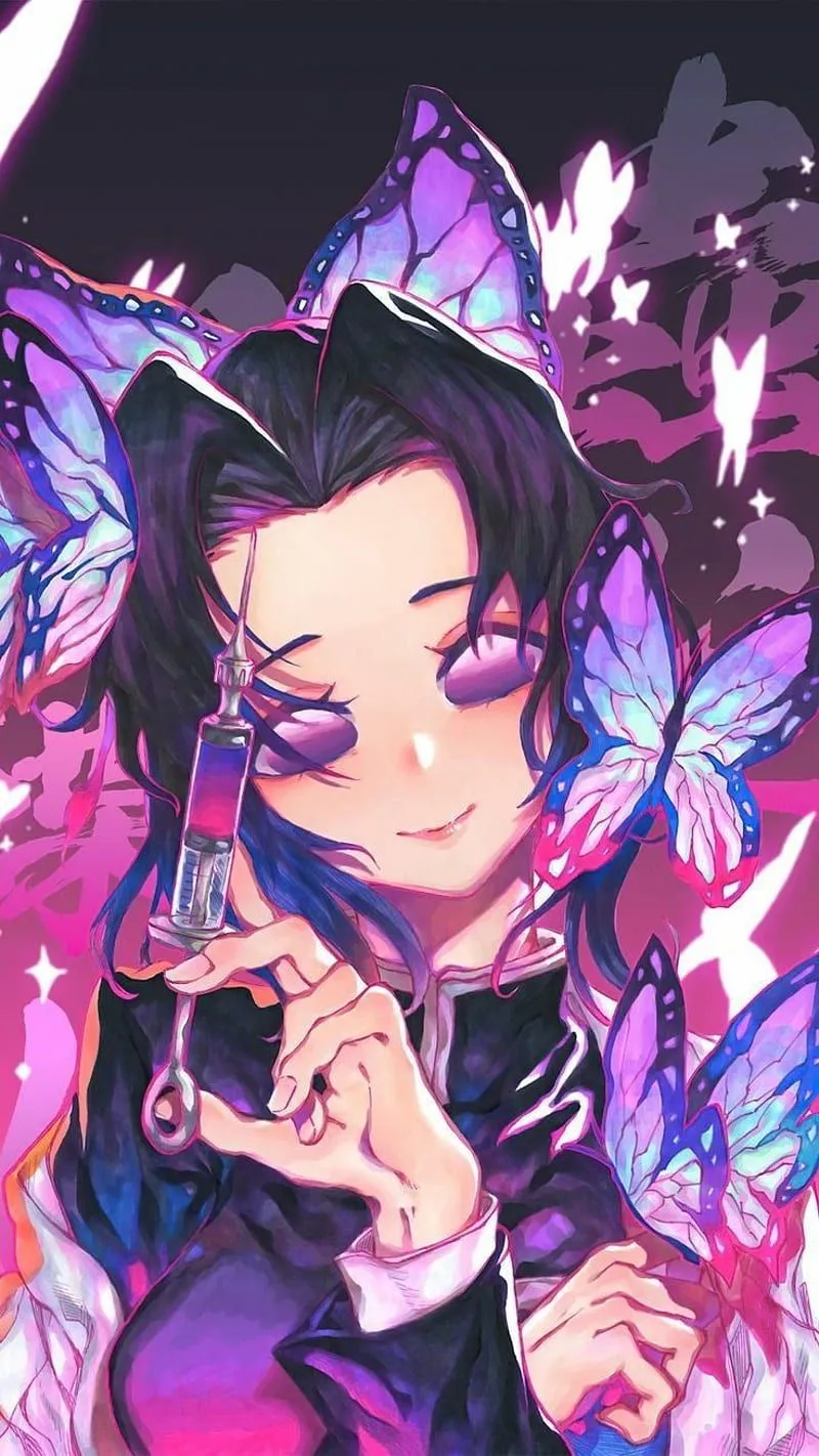 Shinobu Kocho, #Kimetzu no Yaiba, #Shinobu Kocho, HD phone wallpaper