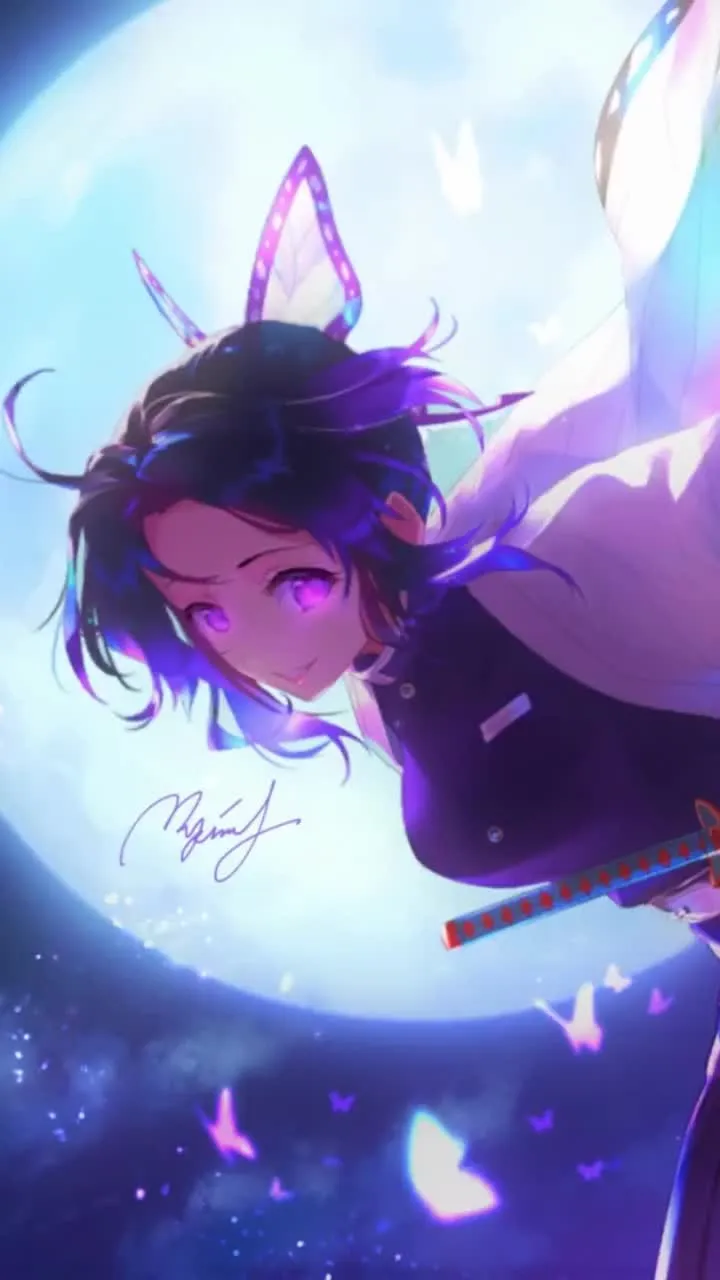 Shinobu Kocho Mobile Live Wallpaper