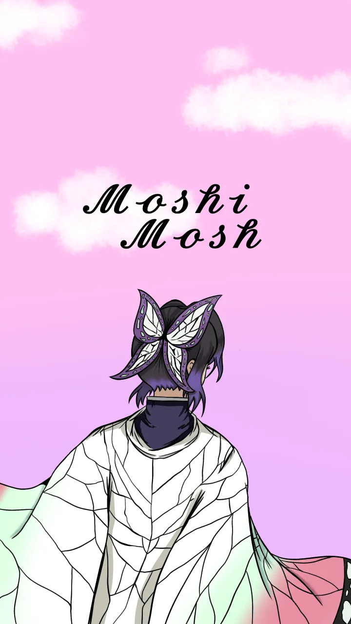 Shinobu Kocho Phone Wallpaper MK's Ko Fi Shop