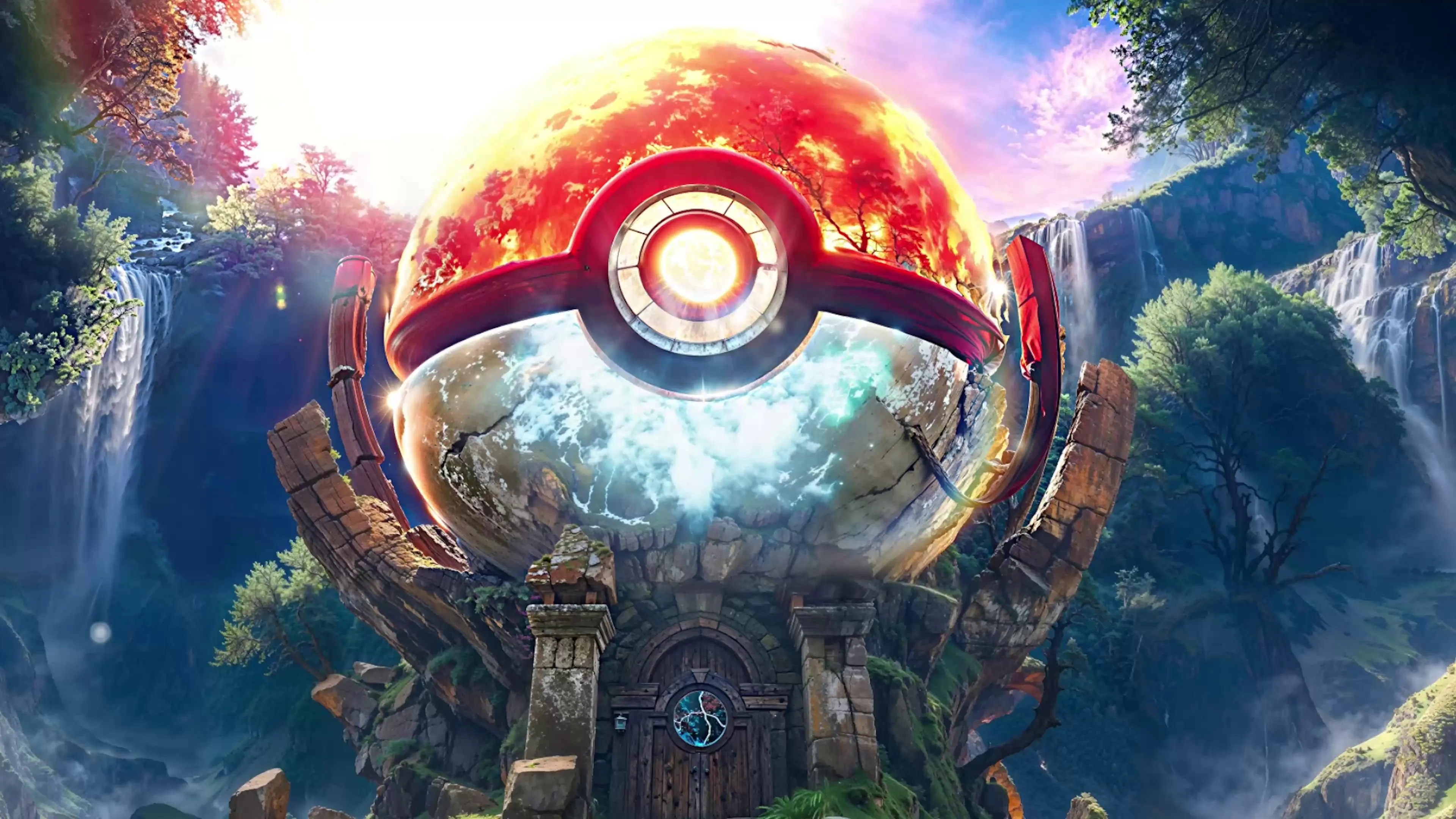 Pokeball House Live Wallpaper