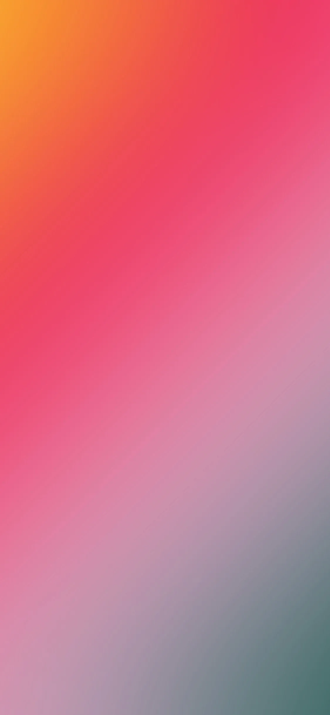 Pink Yellow Fluorescent Gradation Blur iPhone Wallpaper