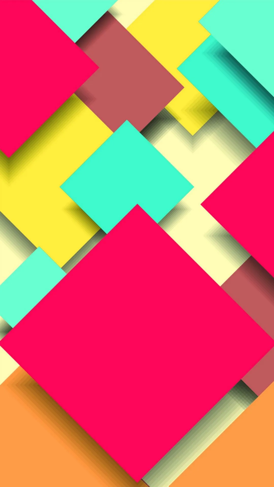Wallpaper Pink Yellow and Green Blocks, Background Free Image