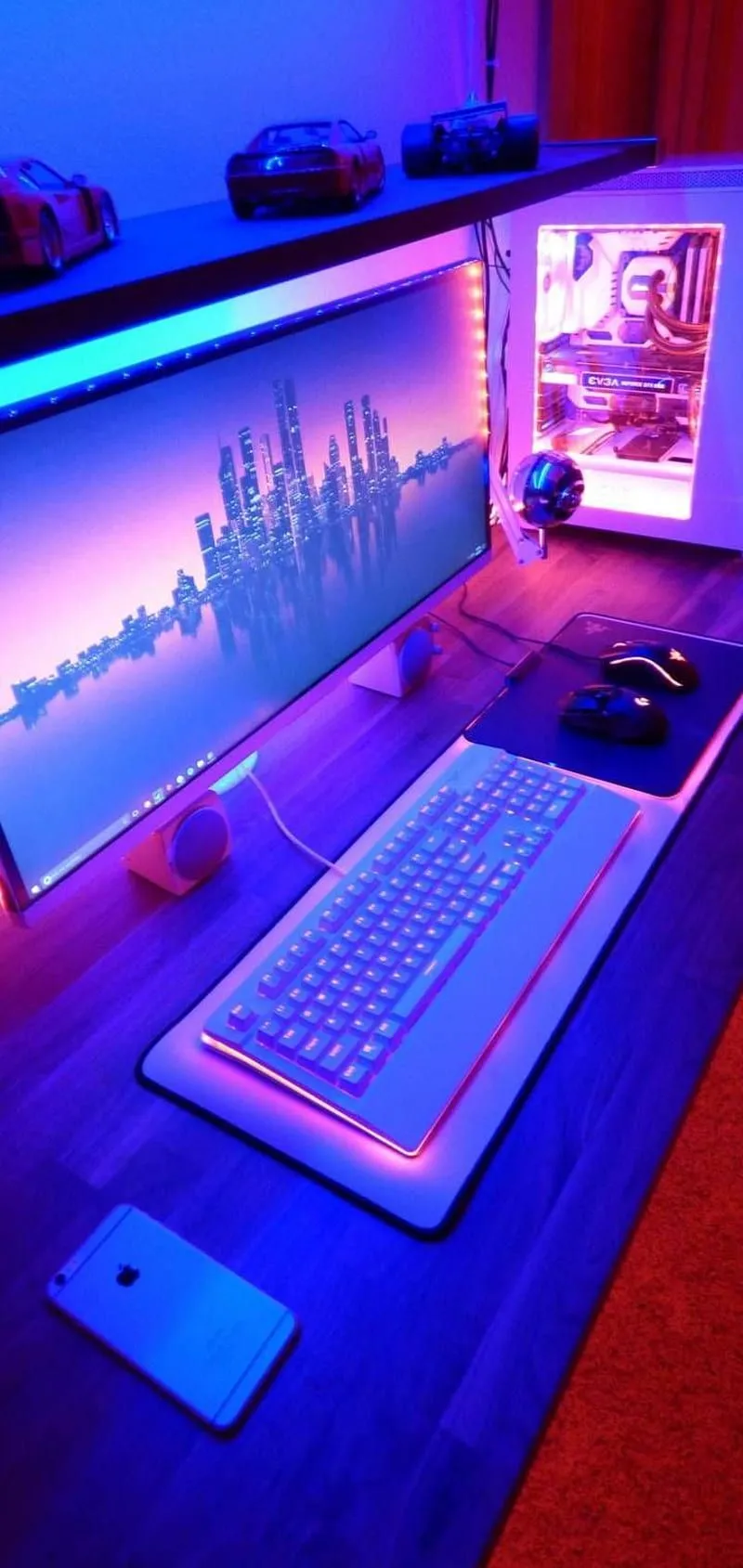 Gaming Room Setup, HD phone wallpaper