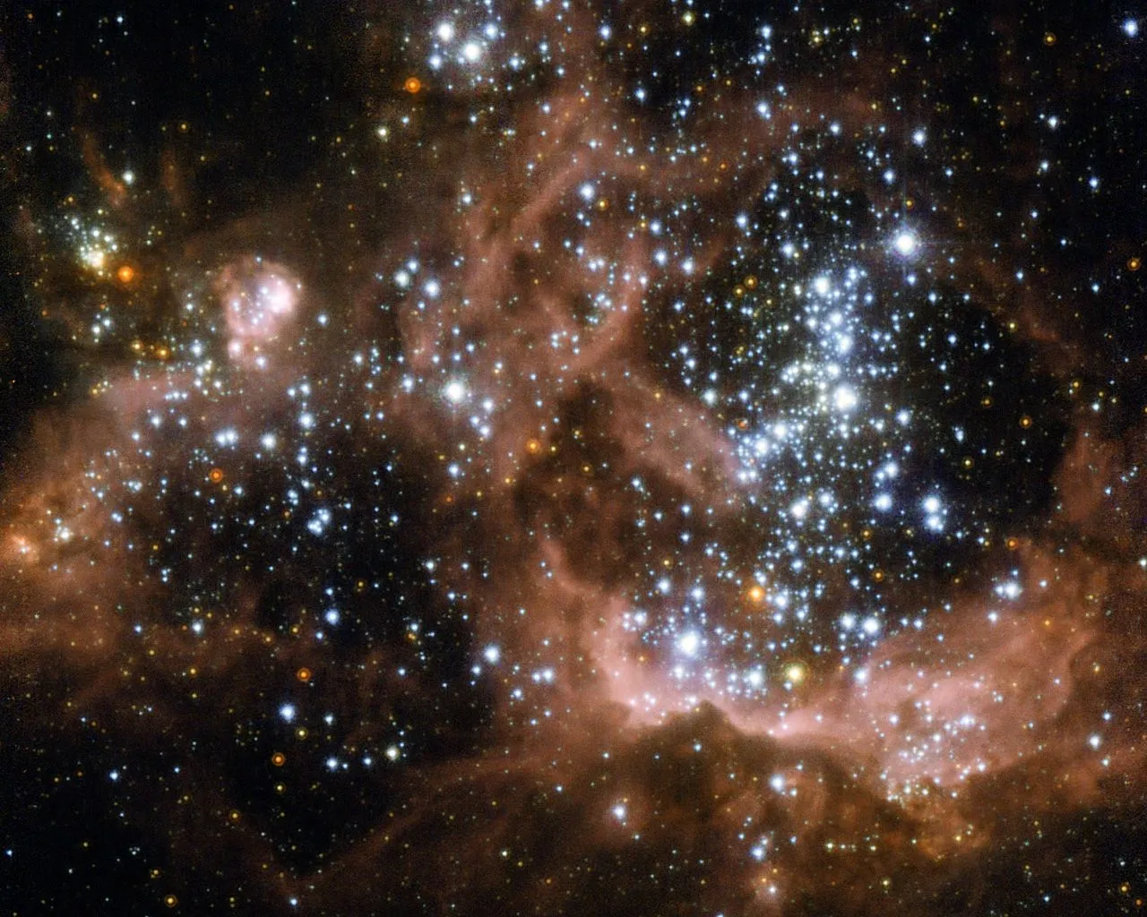 ESA Science & Technology's view of NGC 604