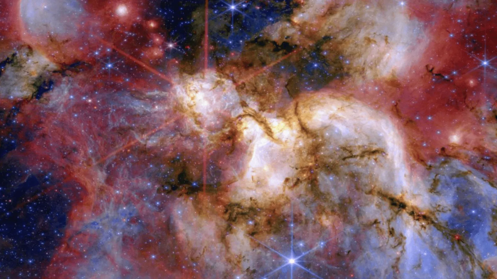 The James Webb Space Telescope Hones In On Star Forming Region In The Triangulum Galaxy (images)