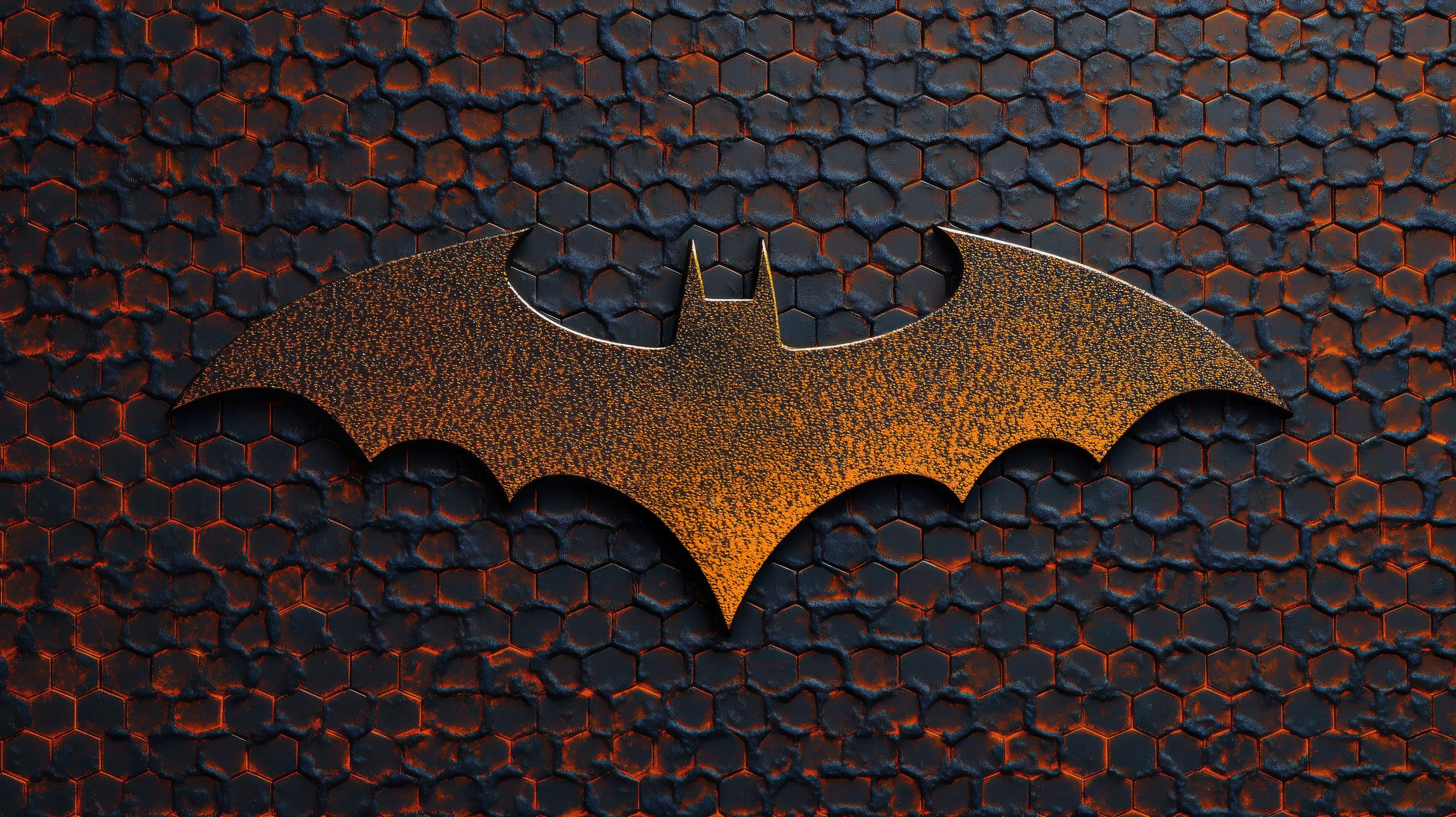 Iconic The Batman Logo Wallpaper, HD Superheroes Wallpaper, 4k Wallpaper Image, Background, Photos and Picture