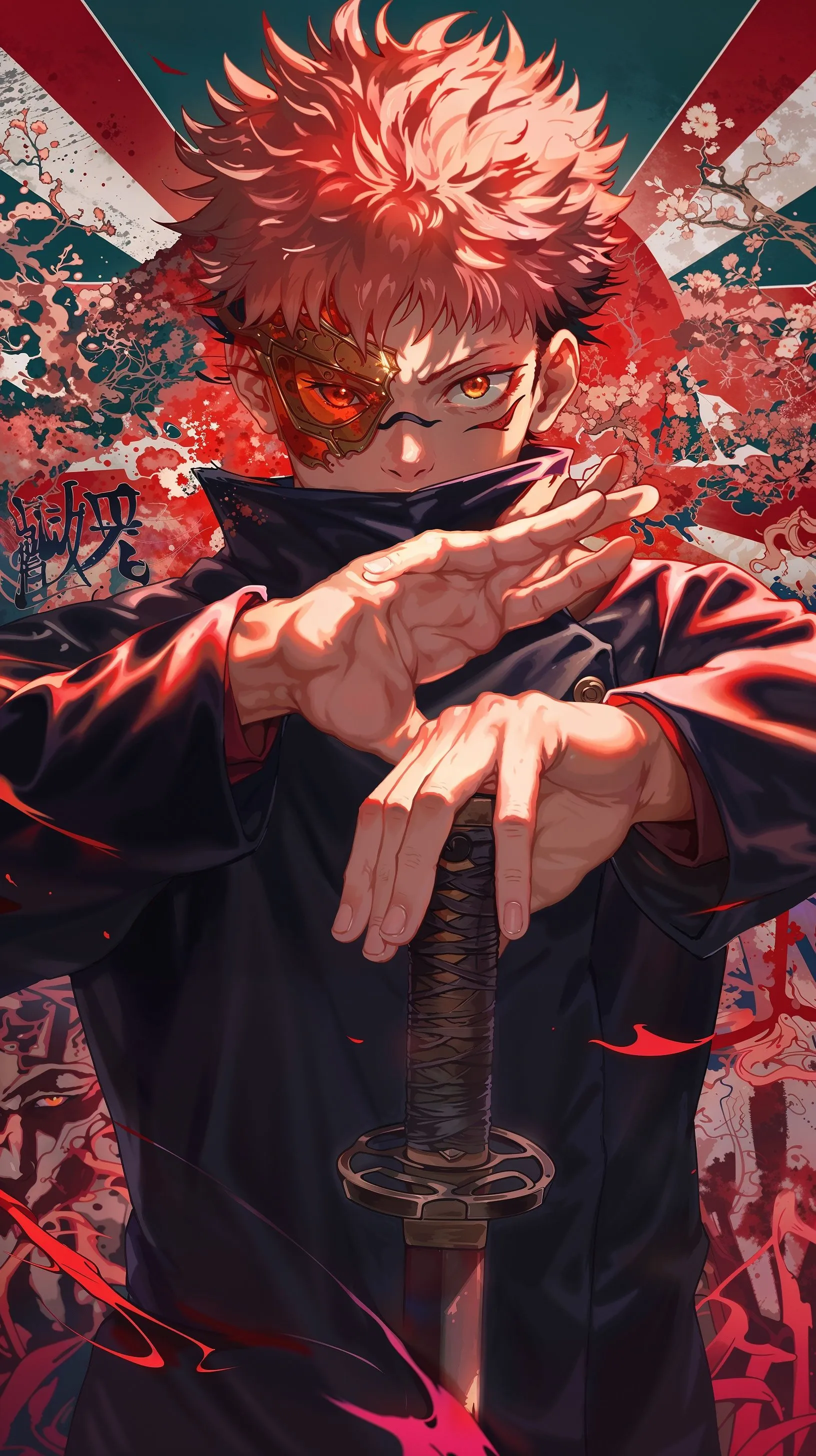 Yuji Itadori Phone Wallpaper and iPhone Background: Free HD Download