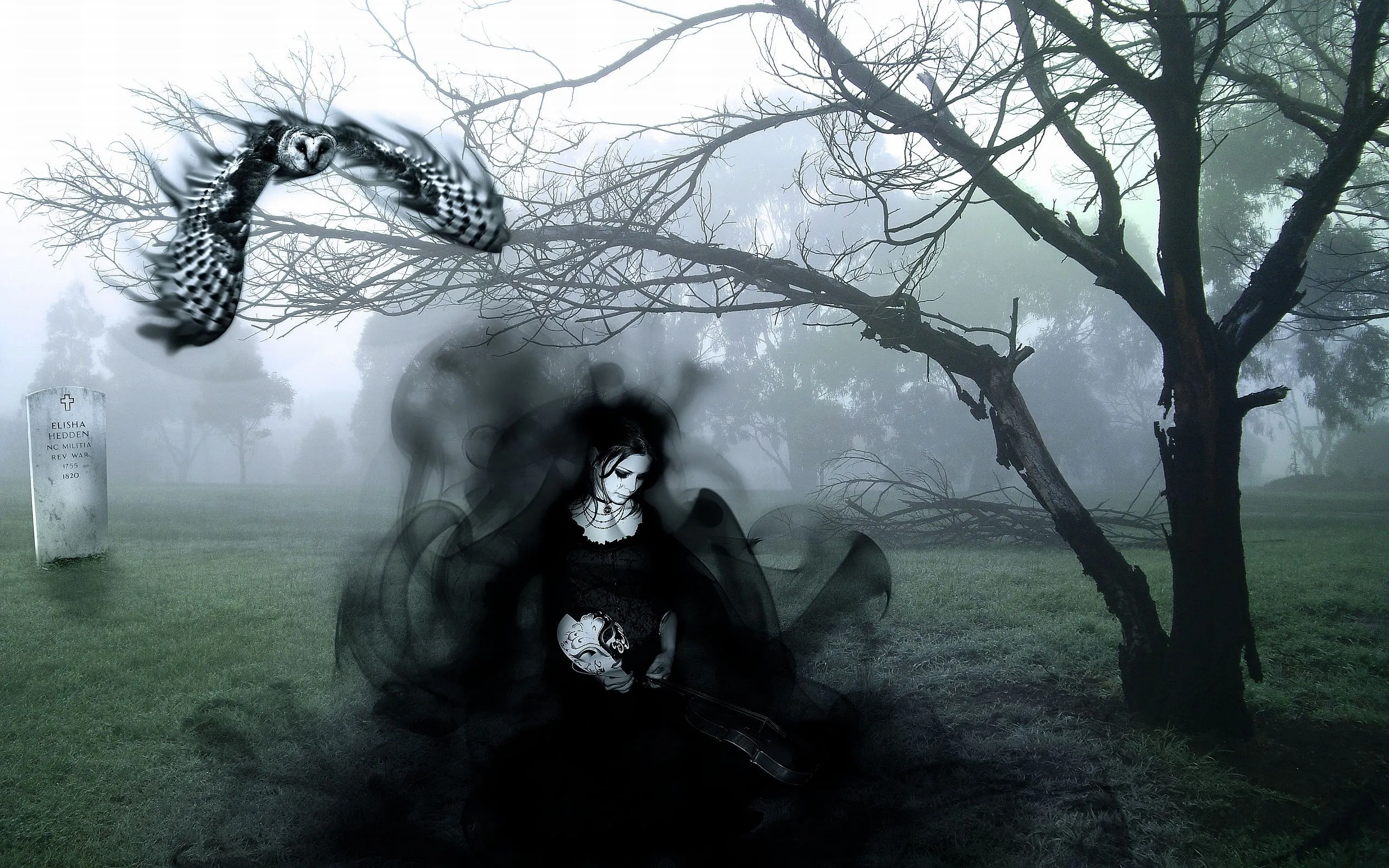 gothic, dark, girl Wallpaper, HD Fantasy 4K Wallpaper, Image and Background