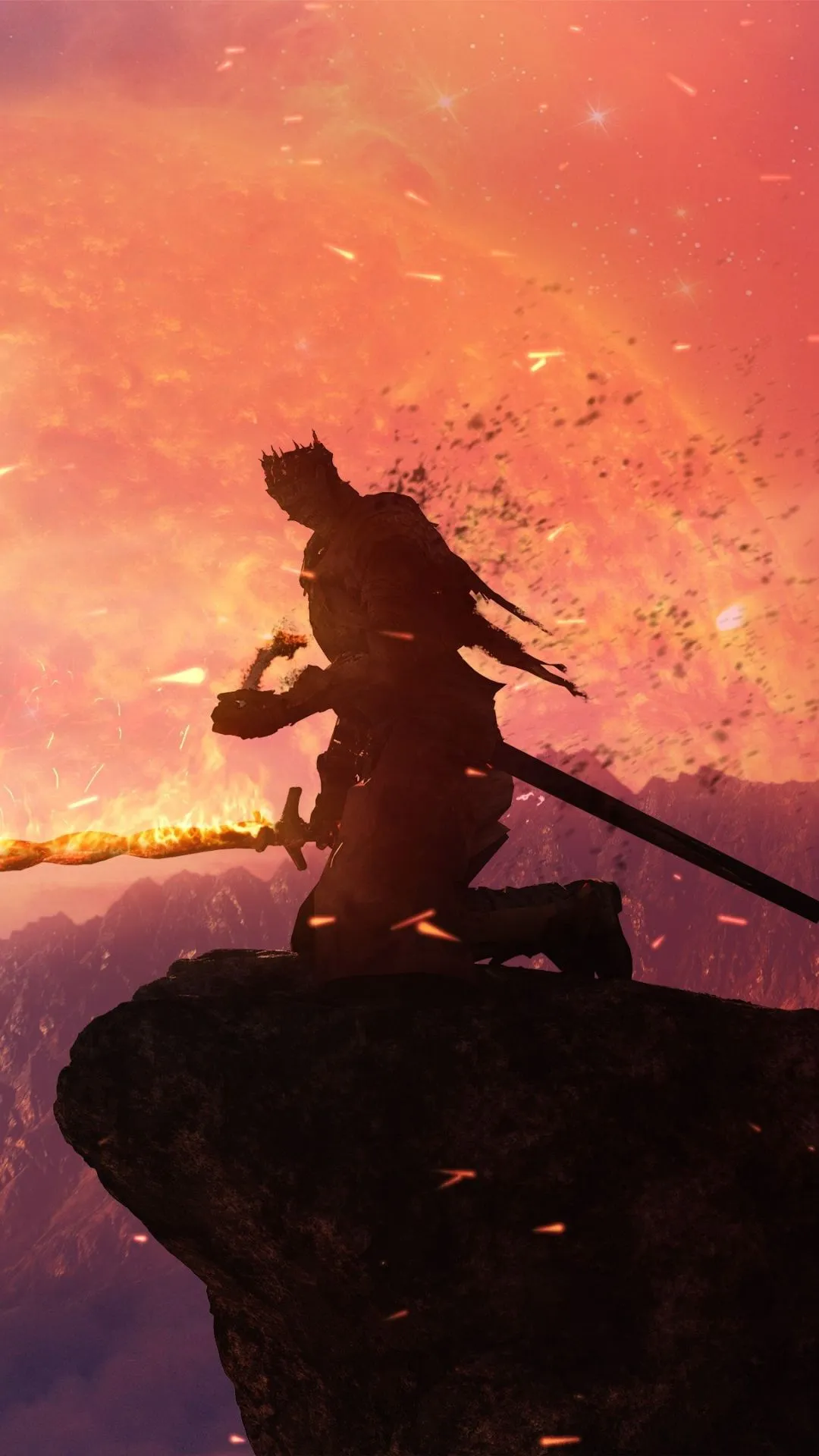 Phone wallpaper: Sword, Warrior, Video Game, Dark Souls 1134949