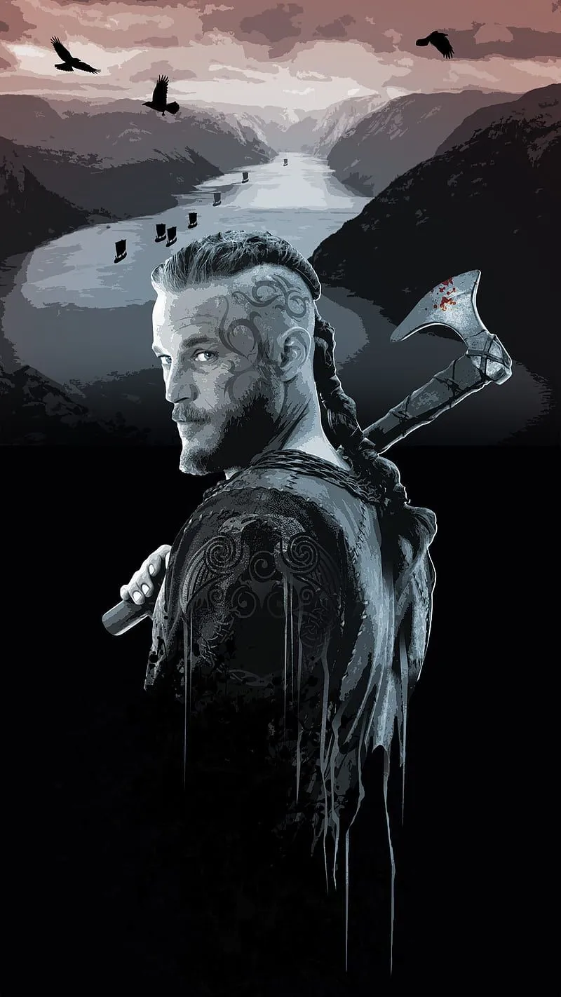 Ragnar Warrior King, Fenrir, HD phone wallpaper