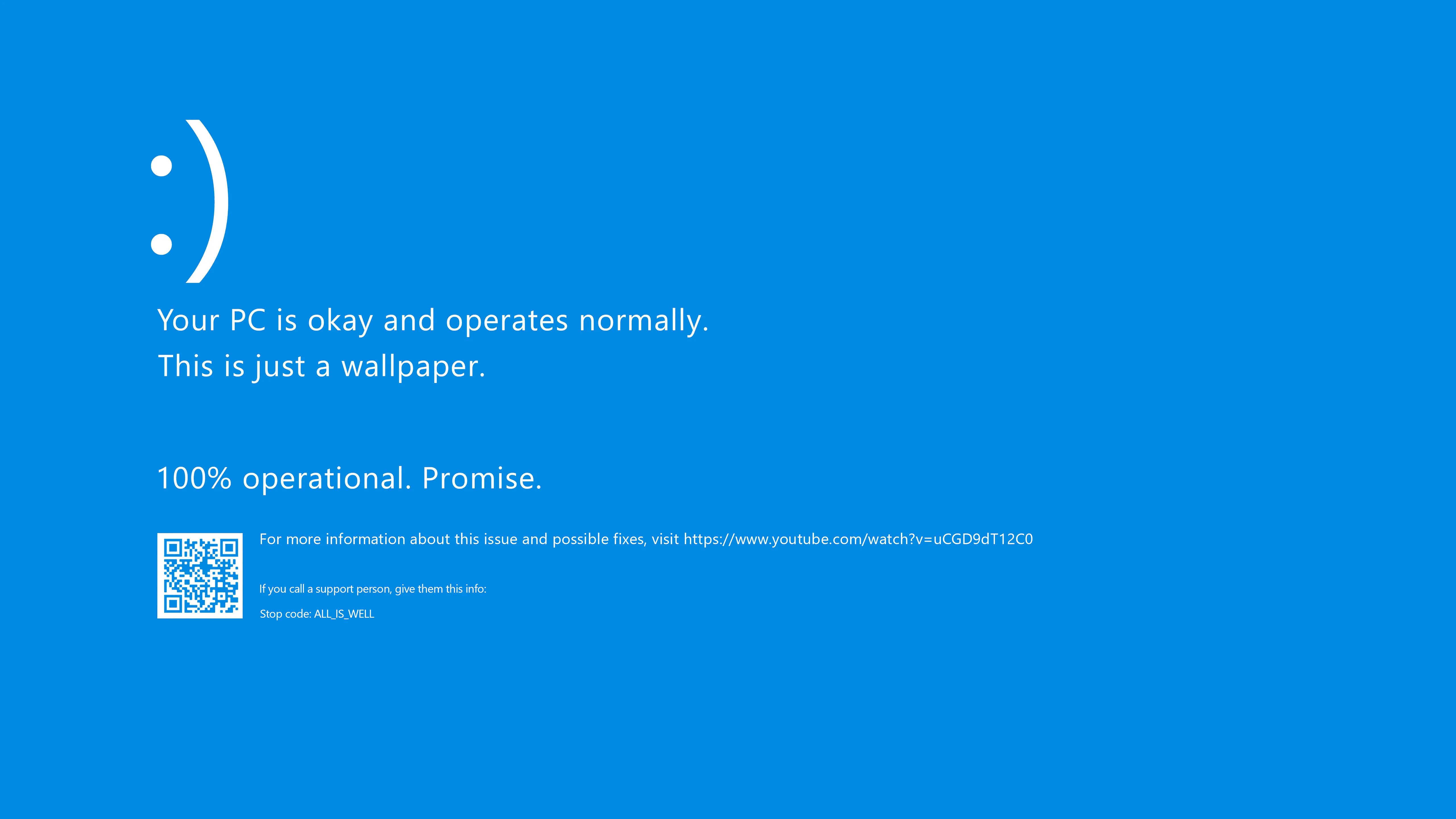 Windows 10 Crash Funny Wallpaper, HD Computer Wallpaper, 4k Wallpaper Image, Background, Photos and Picture