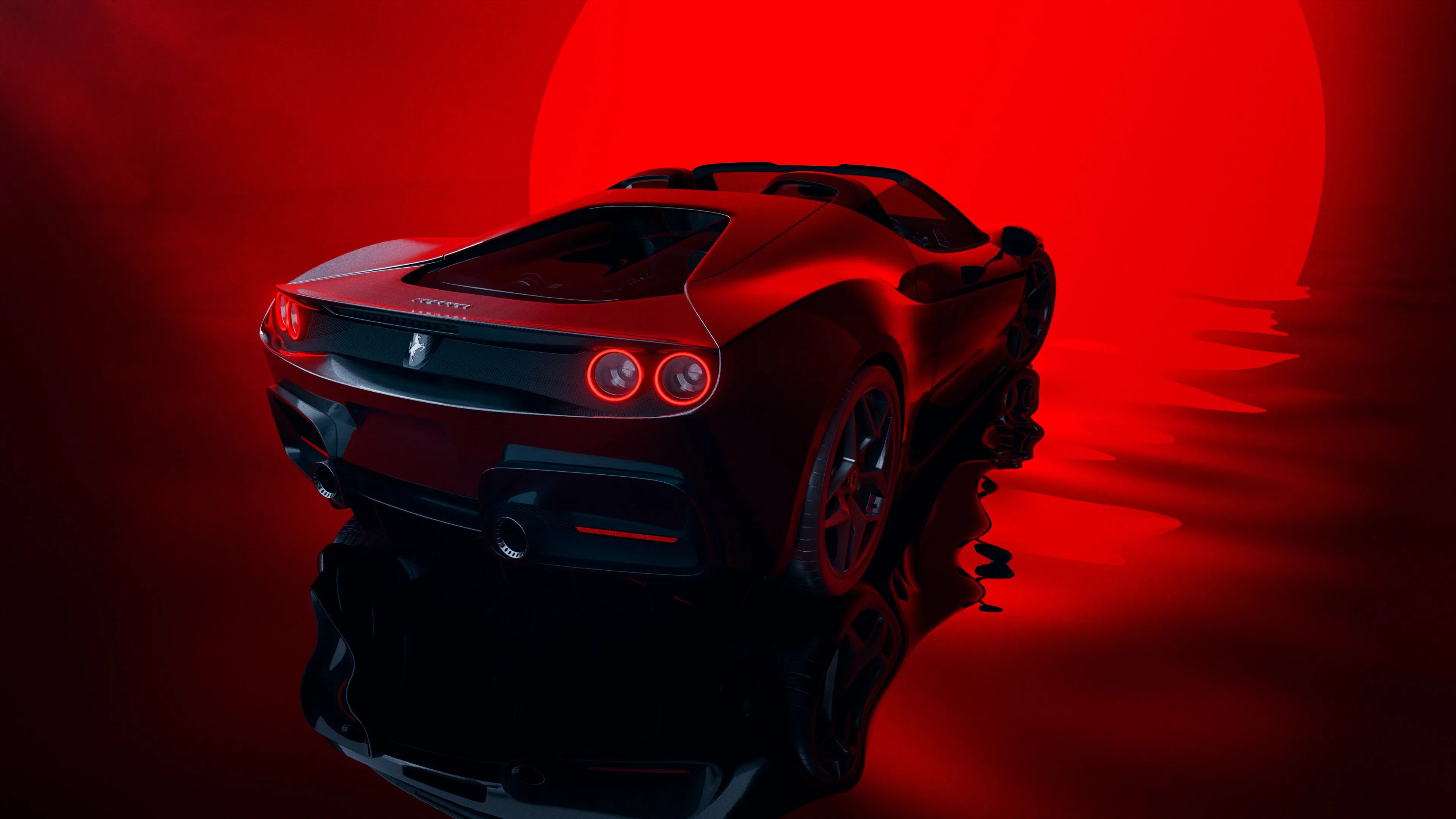 Ferrari J50 4K 2 Wallpaper Car Wallpaper