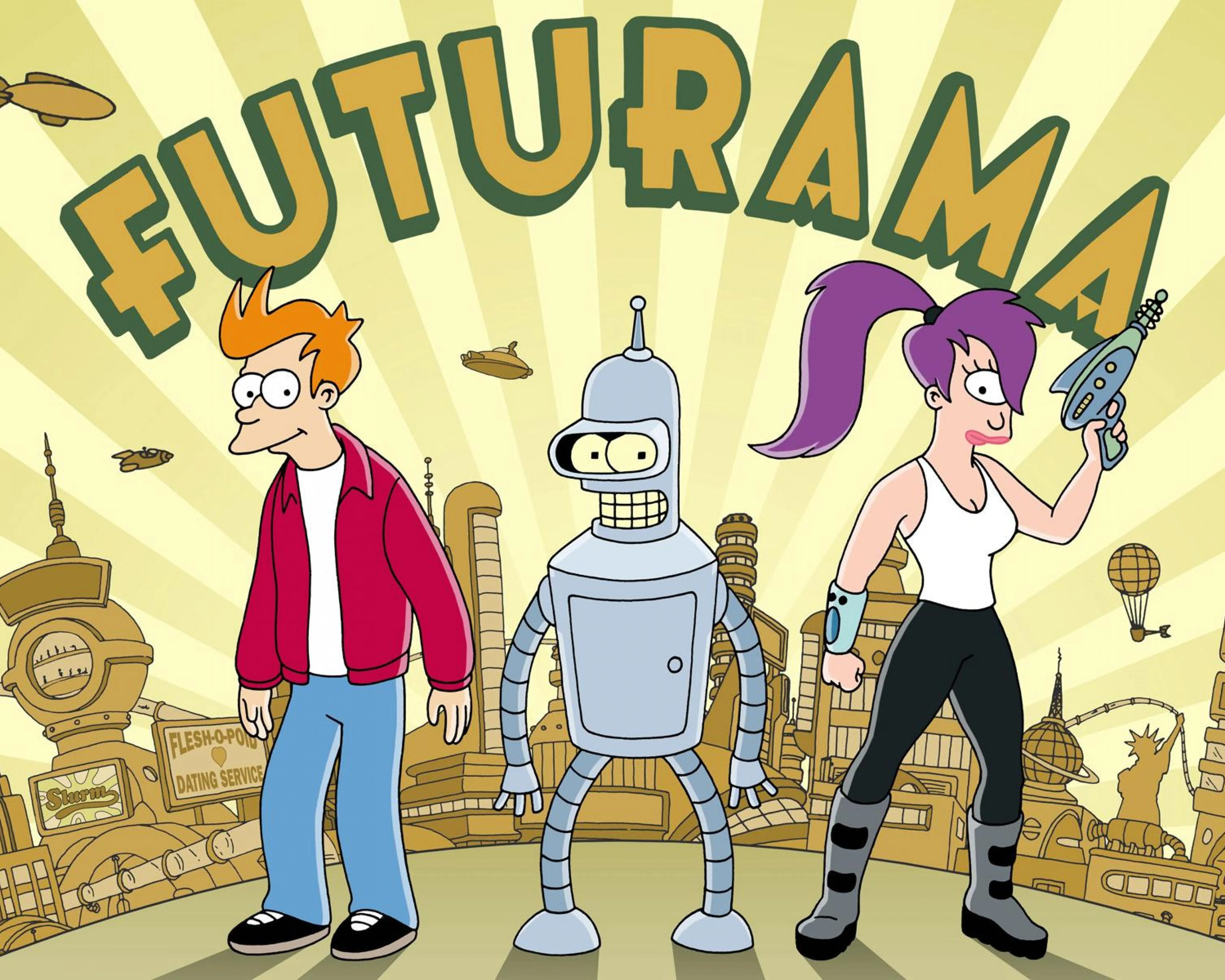 Desktop Futurama Wallpaper Free High Quality Background