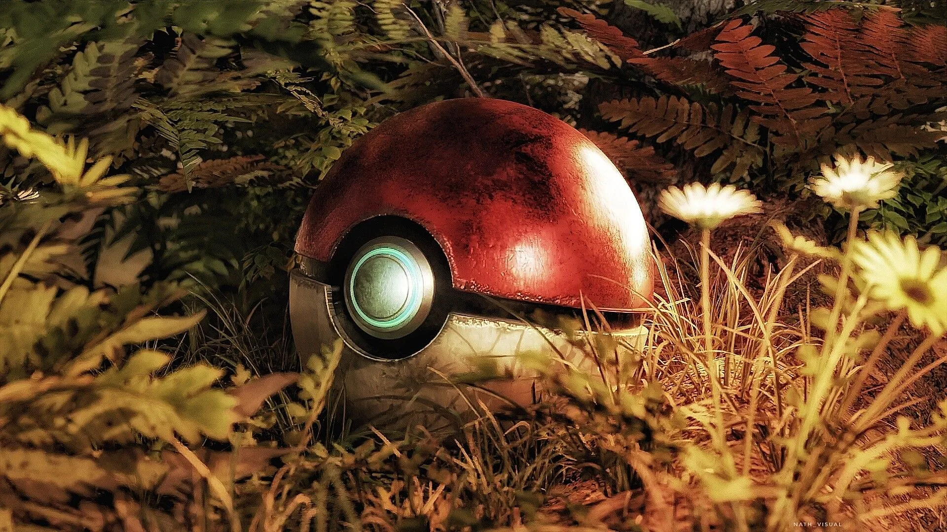 Pokéball in nature