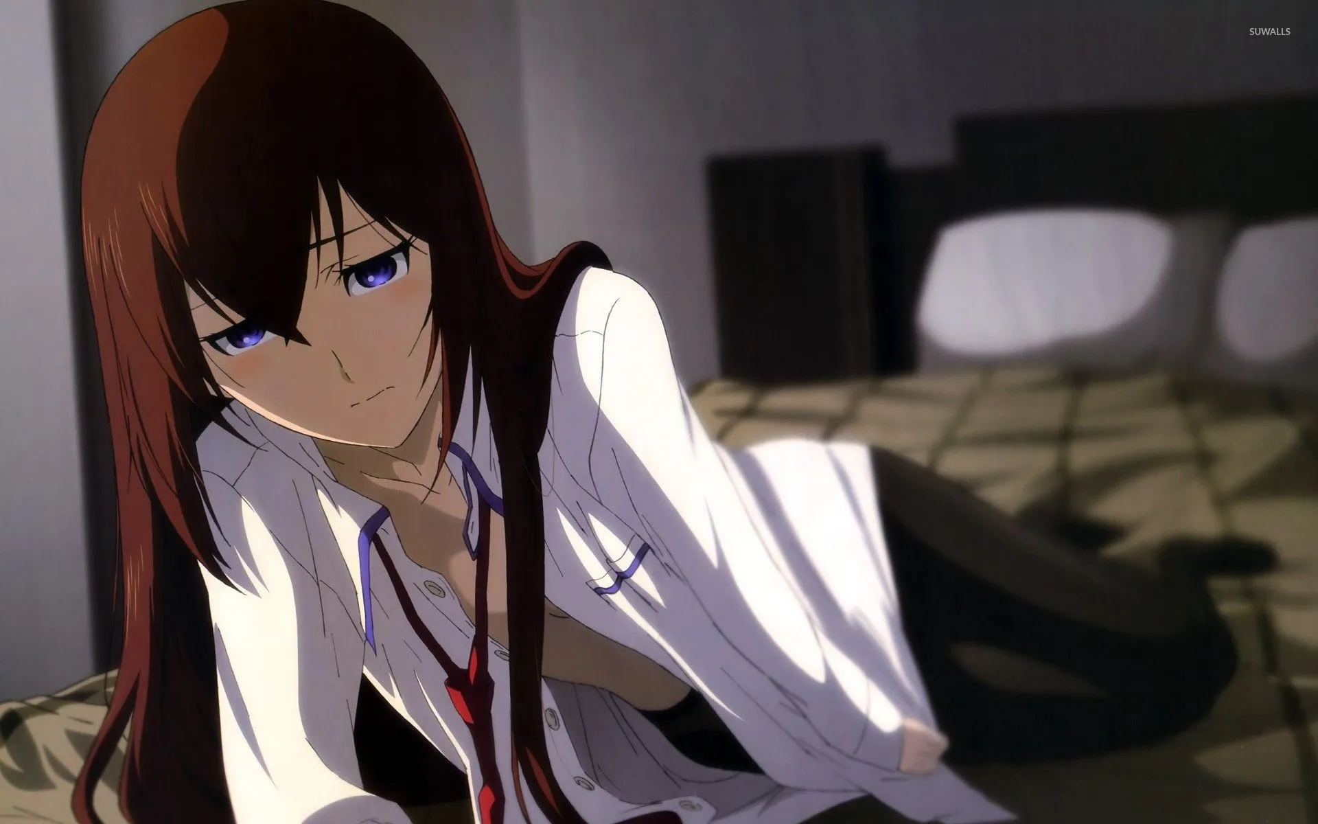Kurisu Makise;Gate wallpaper wallpaper