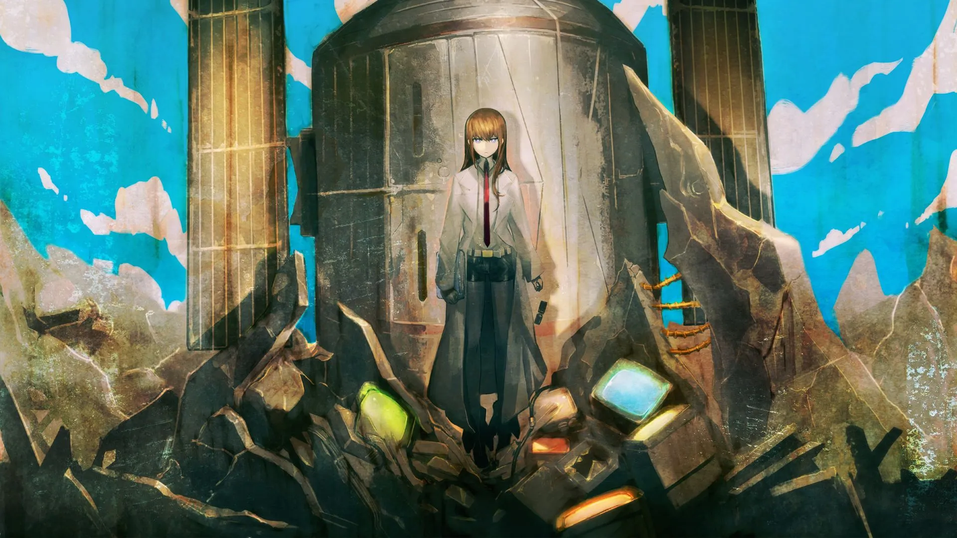 Desktop wallpaper: Anime, Steins Gate 4K free download for PC. 196678