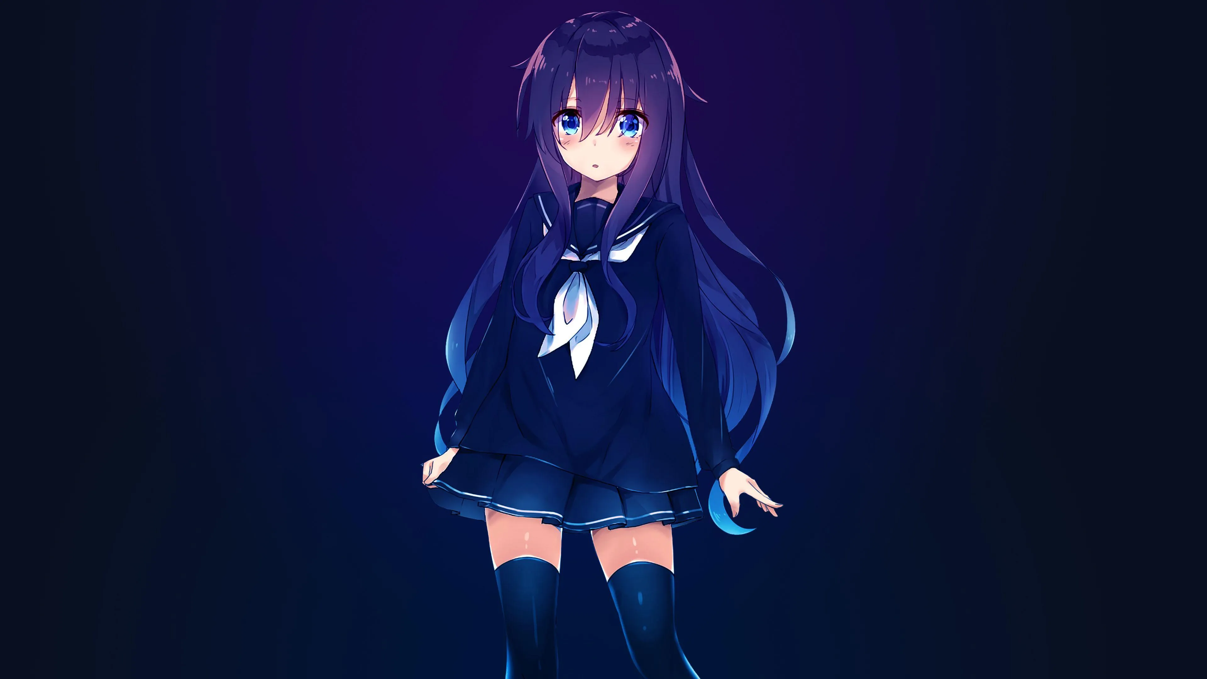 4K Anime Girl Wallpaper